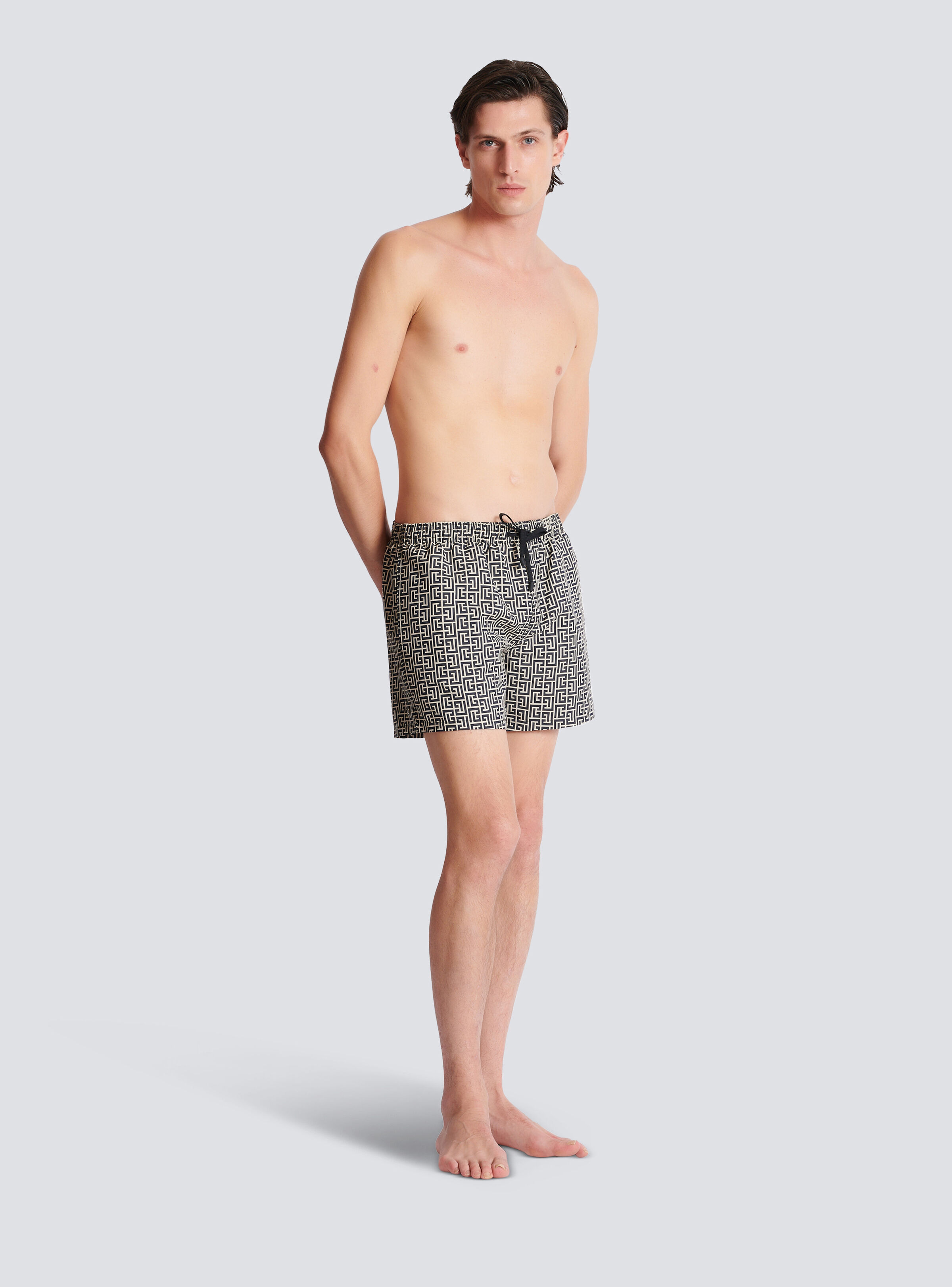 Printed PB Labyrinth swim shorts - 2