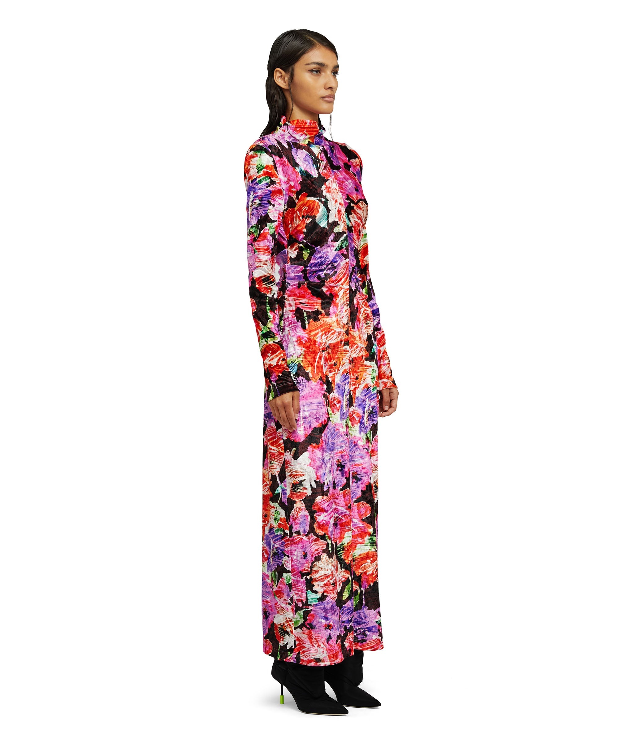 Maxi dress  "Blossom Hallucination" - 4