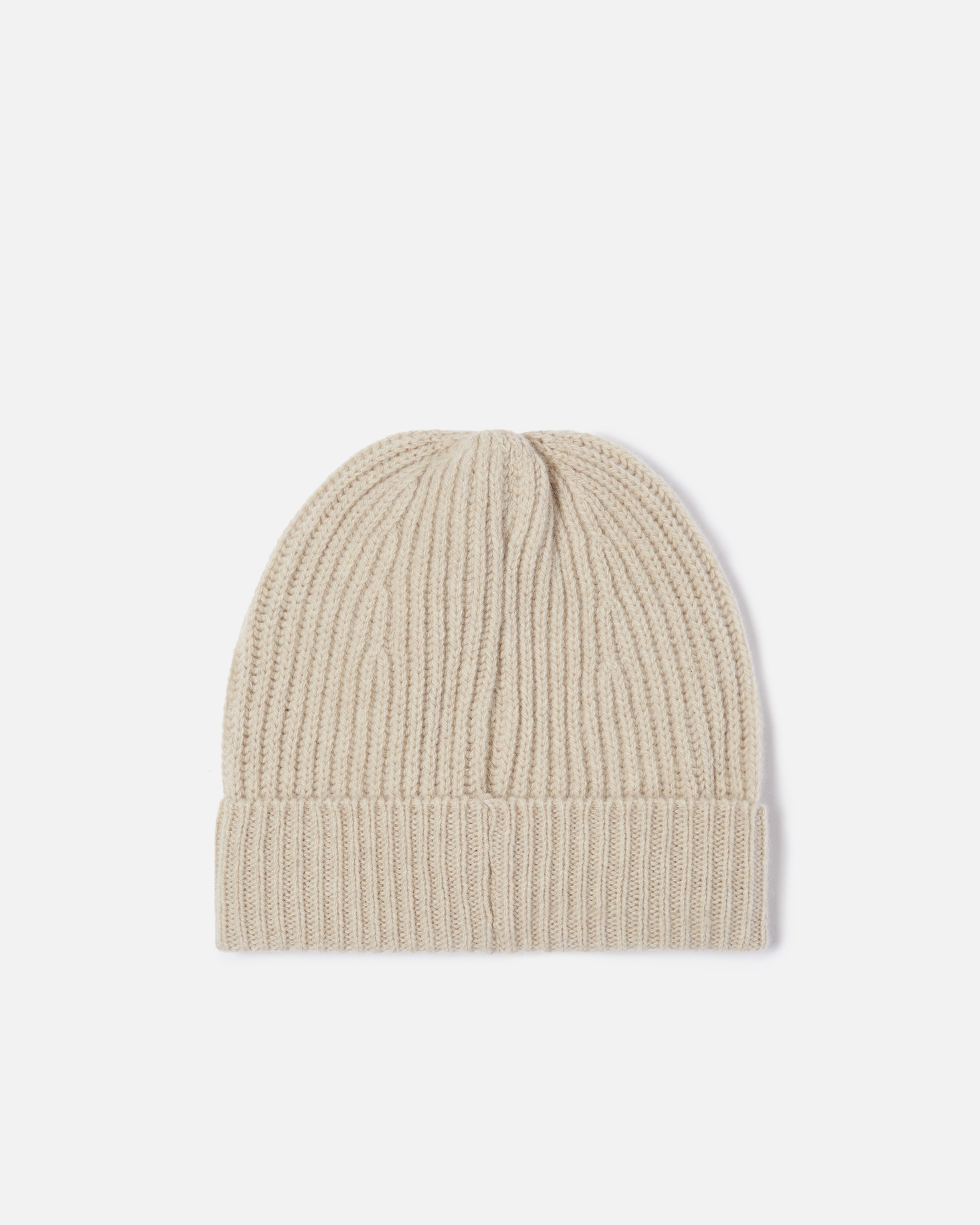 RIBBED WOOL HAT WITH LOGO - 2