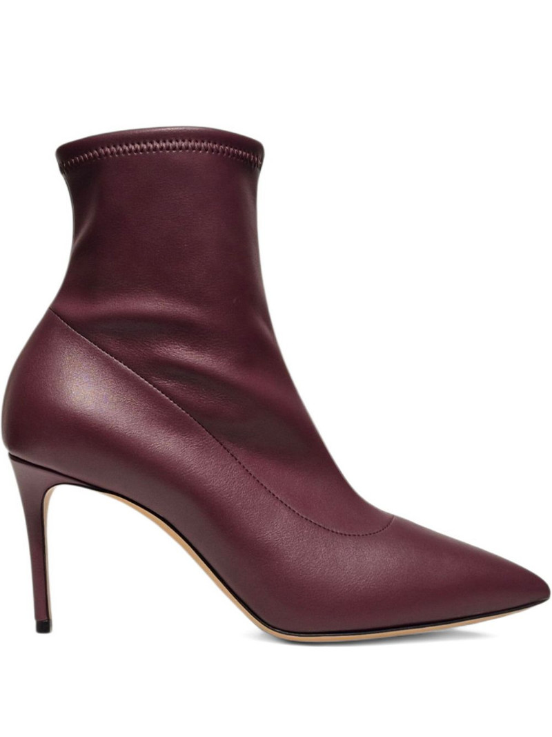 point-toe stiletto-heel ankle boots 1