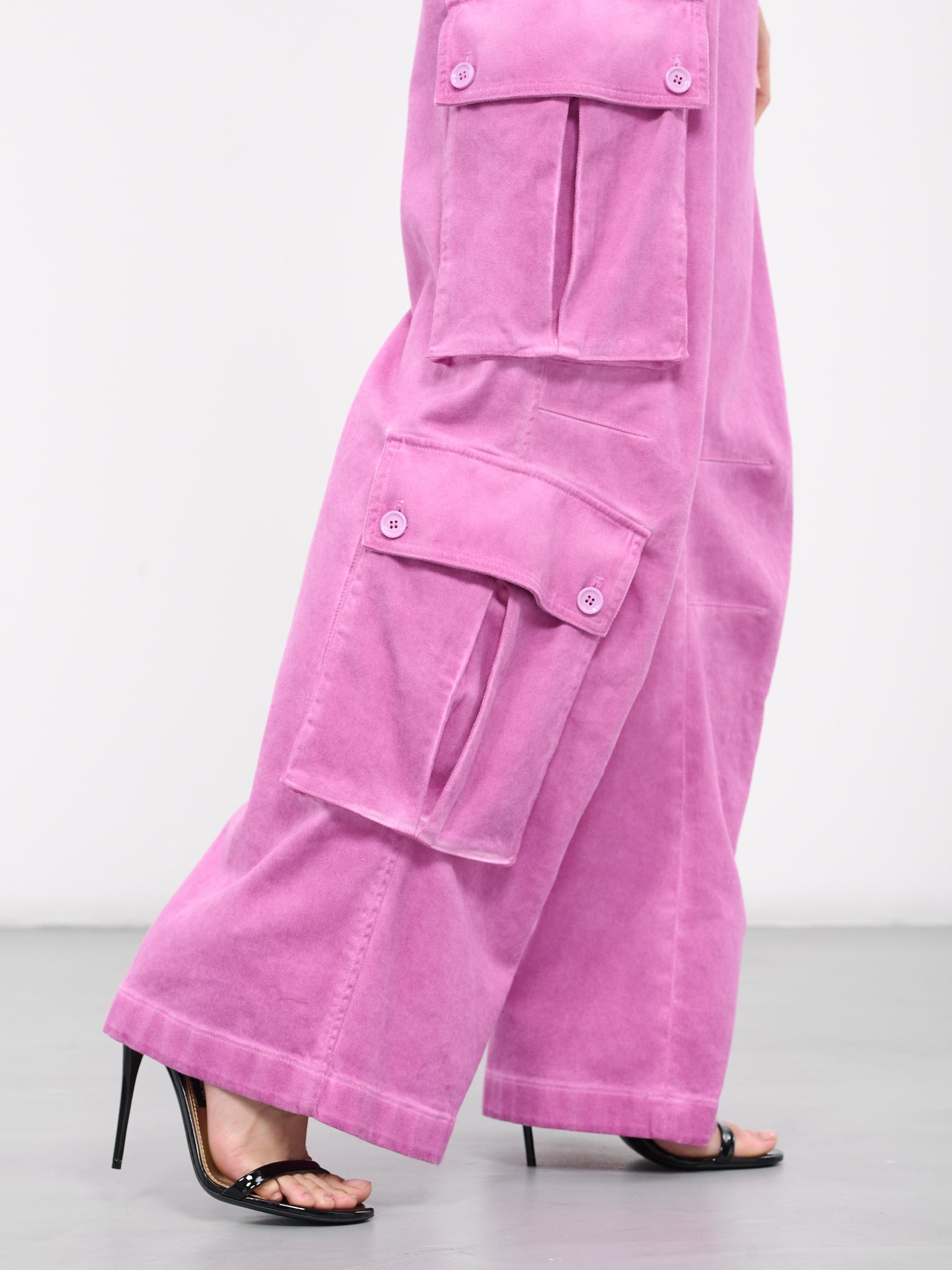 Cotton Drill Cargo Pants - 4