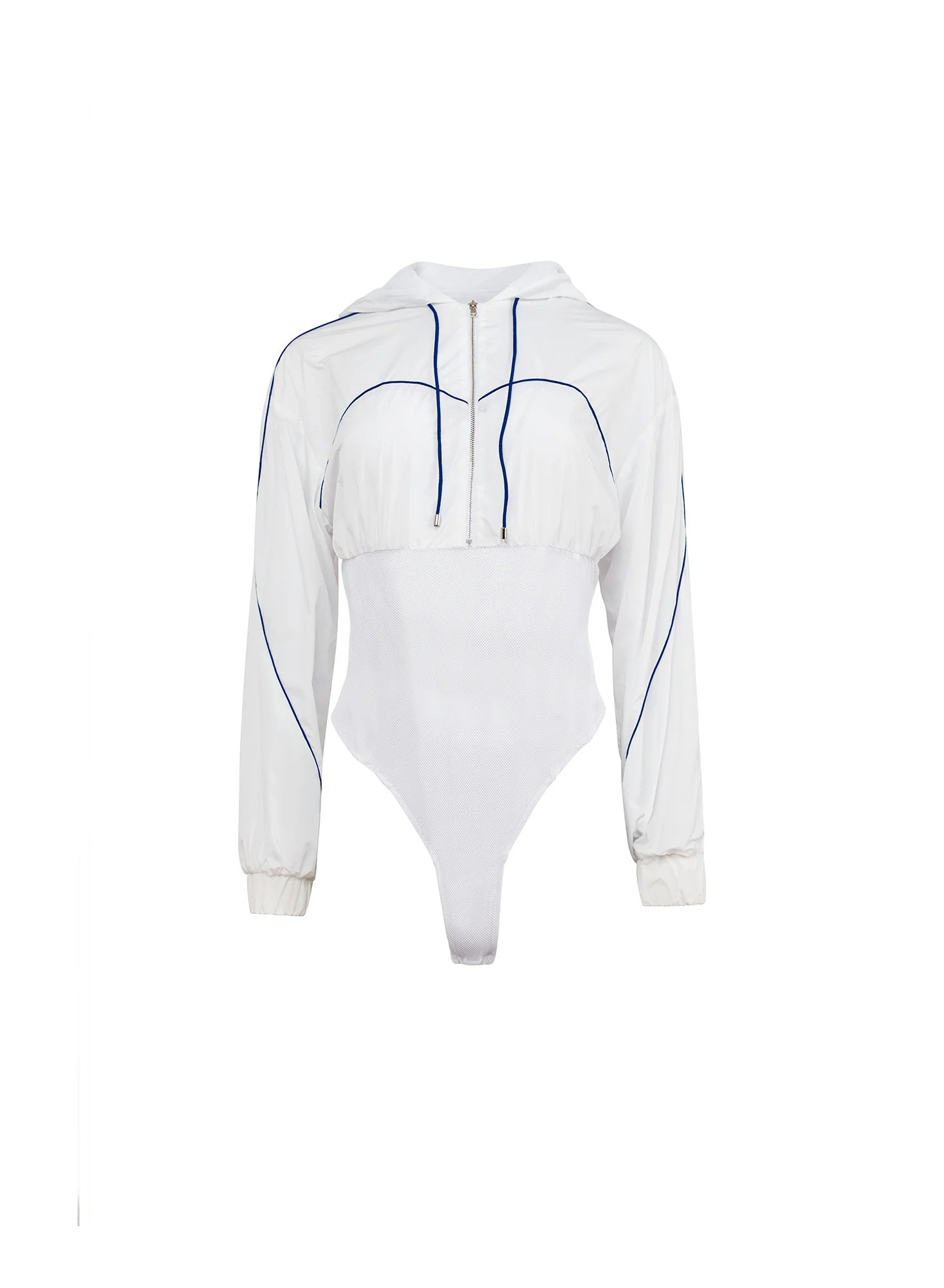 Track Star Bodysuit White - 1