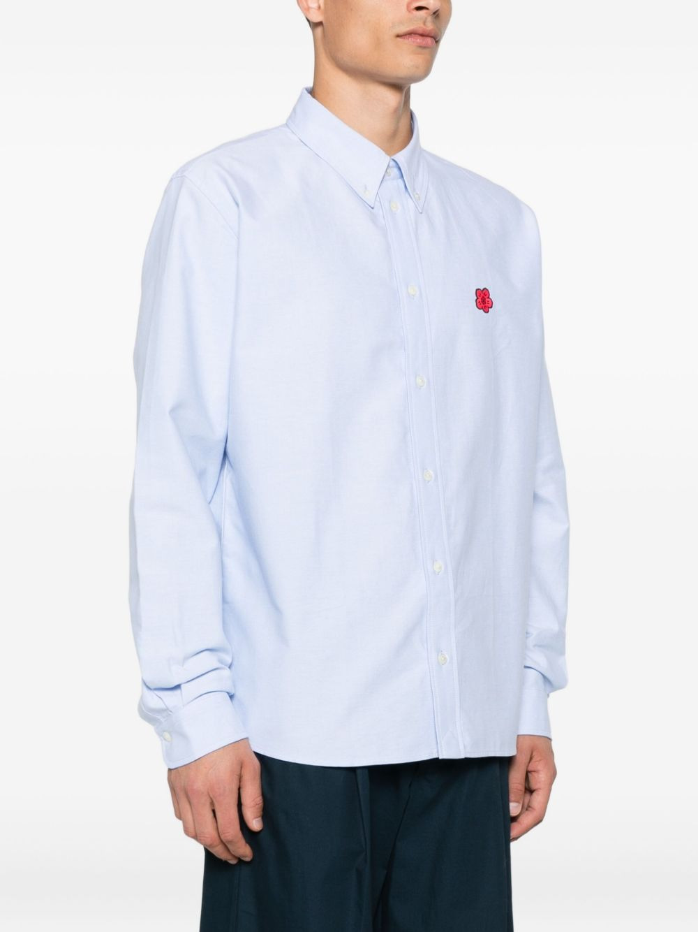 Boke Flower cotton shirt - 3