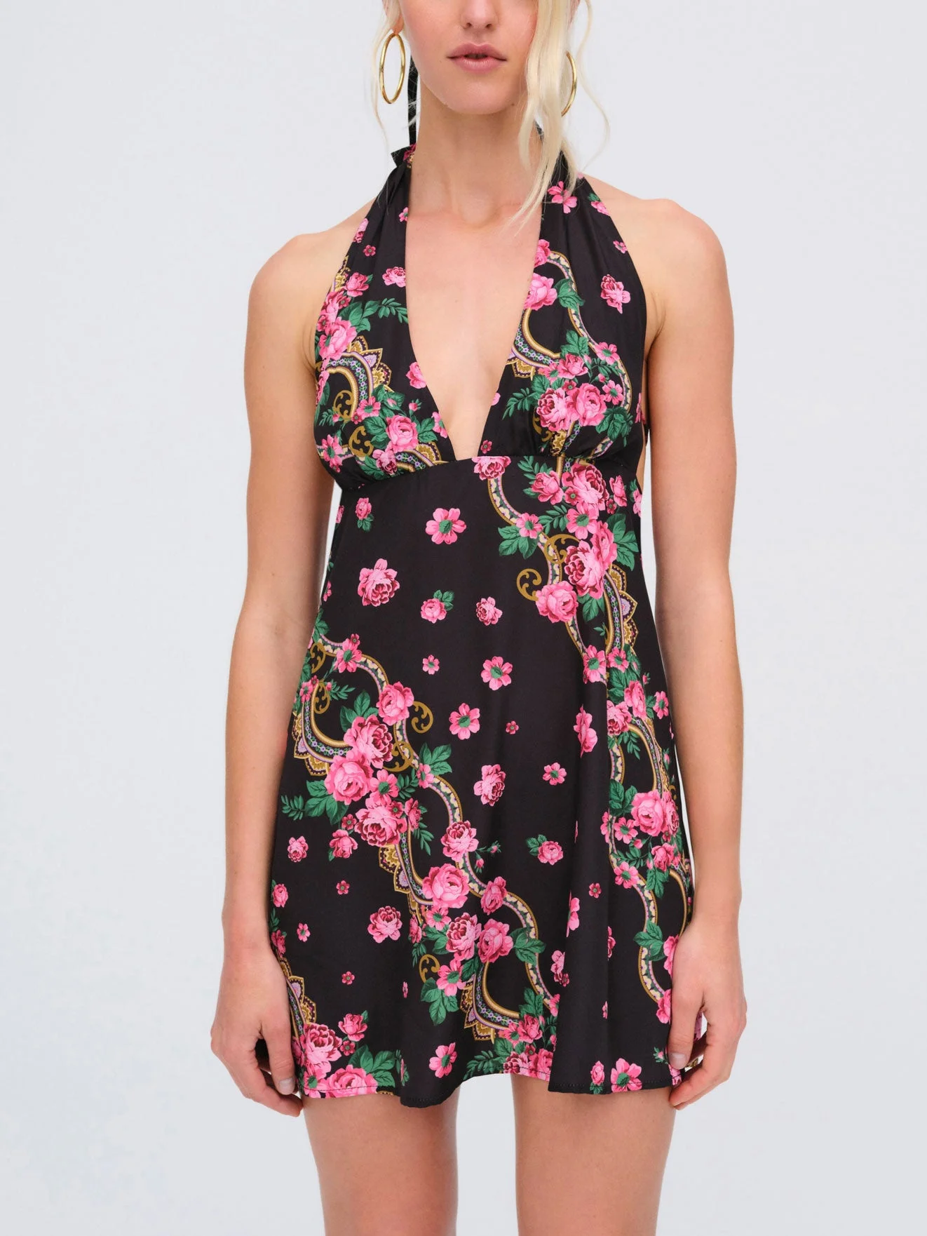 Justice Halter Mini Dress - 1