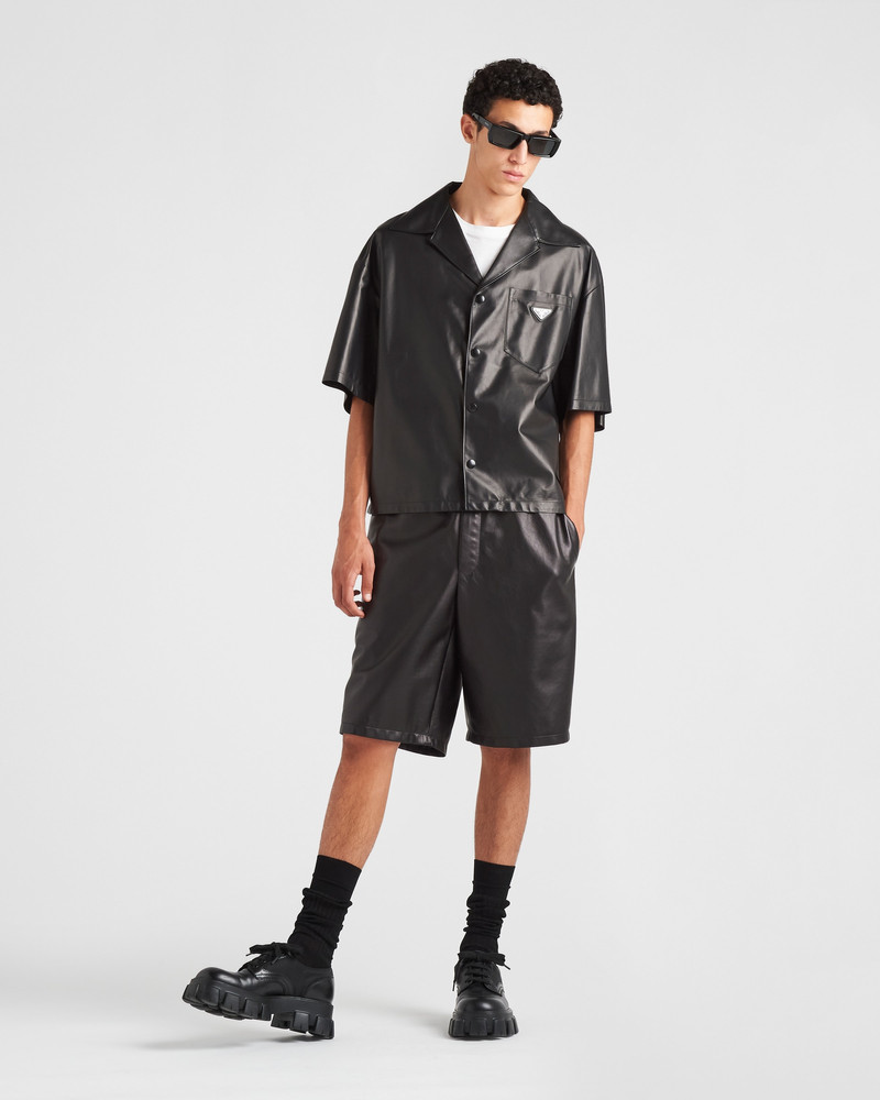 Prada Nappa leather shirt outlook
