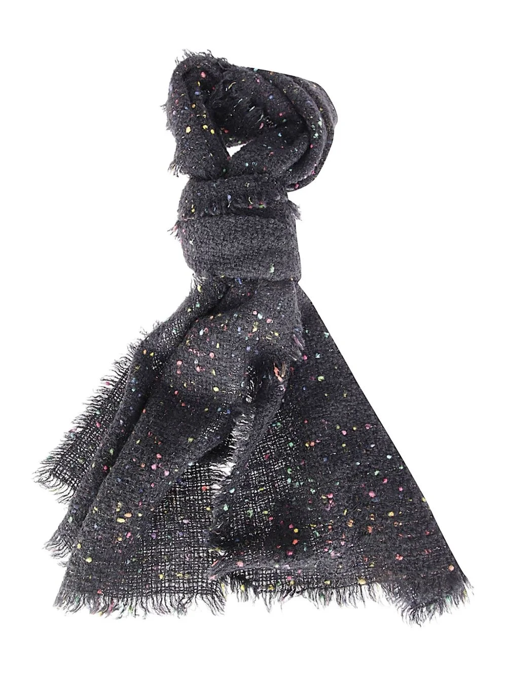 Francesca fringed scarf - 1