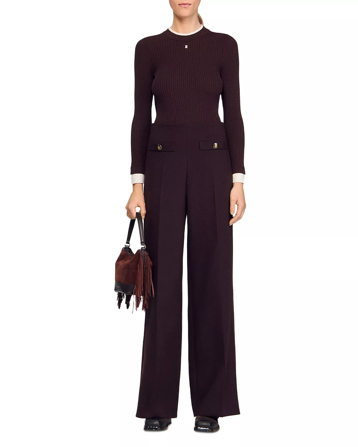 Flared Trousers - 2