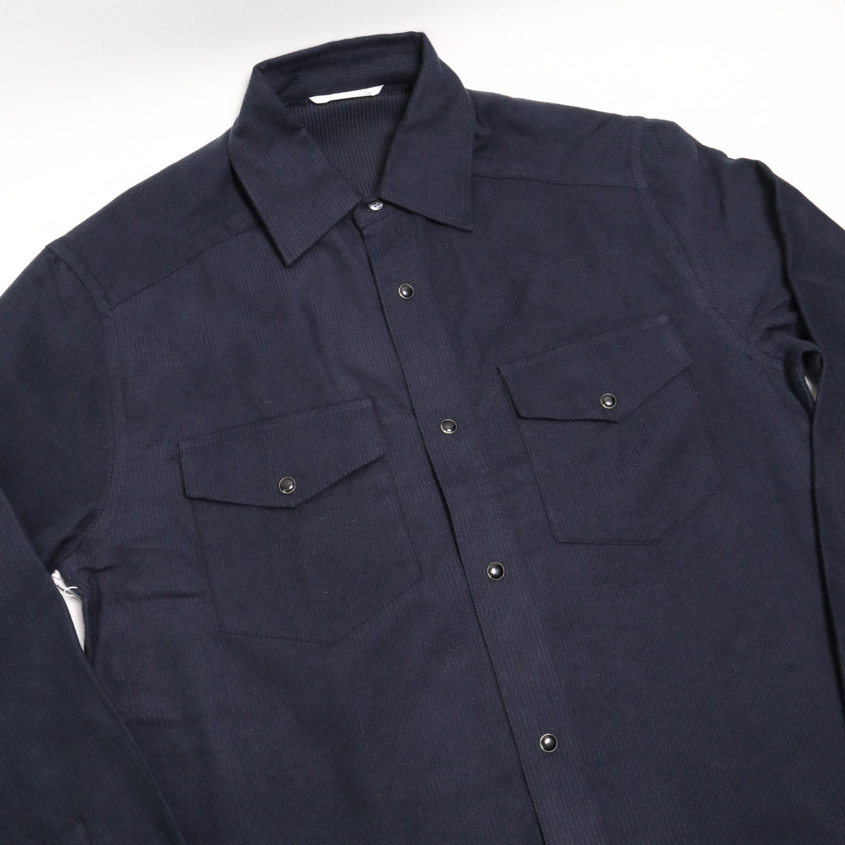 Snap Western Shirt Midnight Shadow Stripe - 2