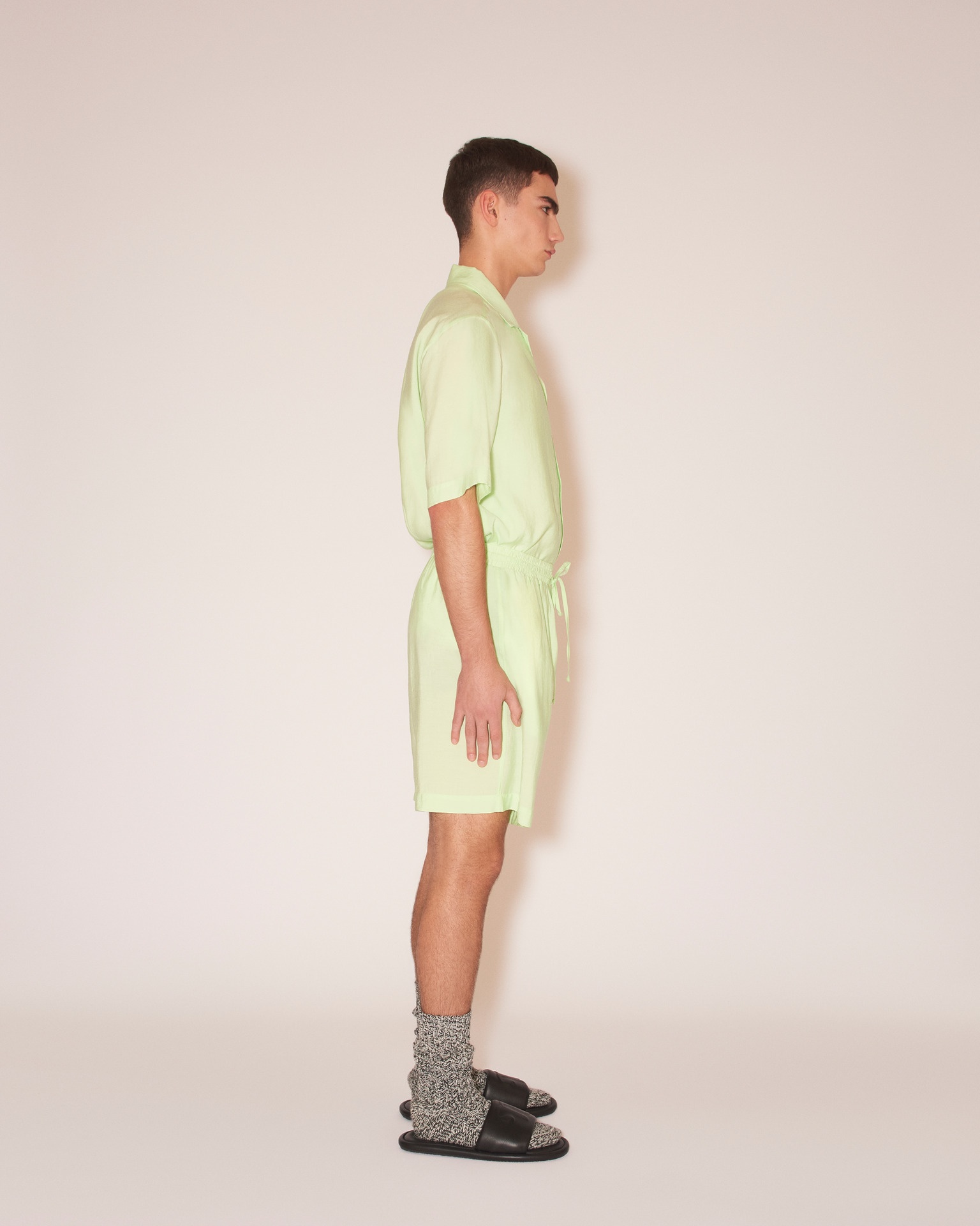 DOXXI - Pongee shorts - Jade - 3