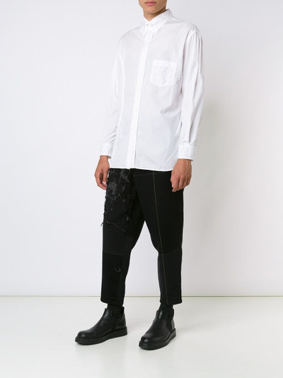 Yohji Yamamoto double collar shirt outlook