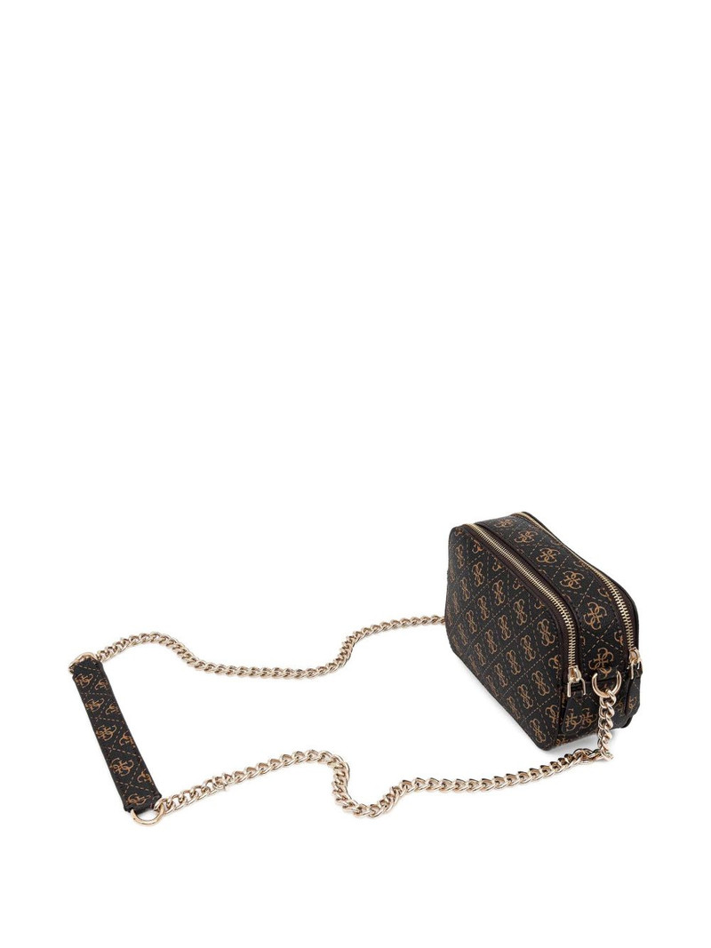 GUESS USA monogram chain cross body bag outlook