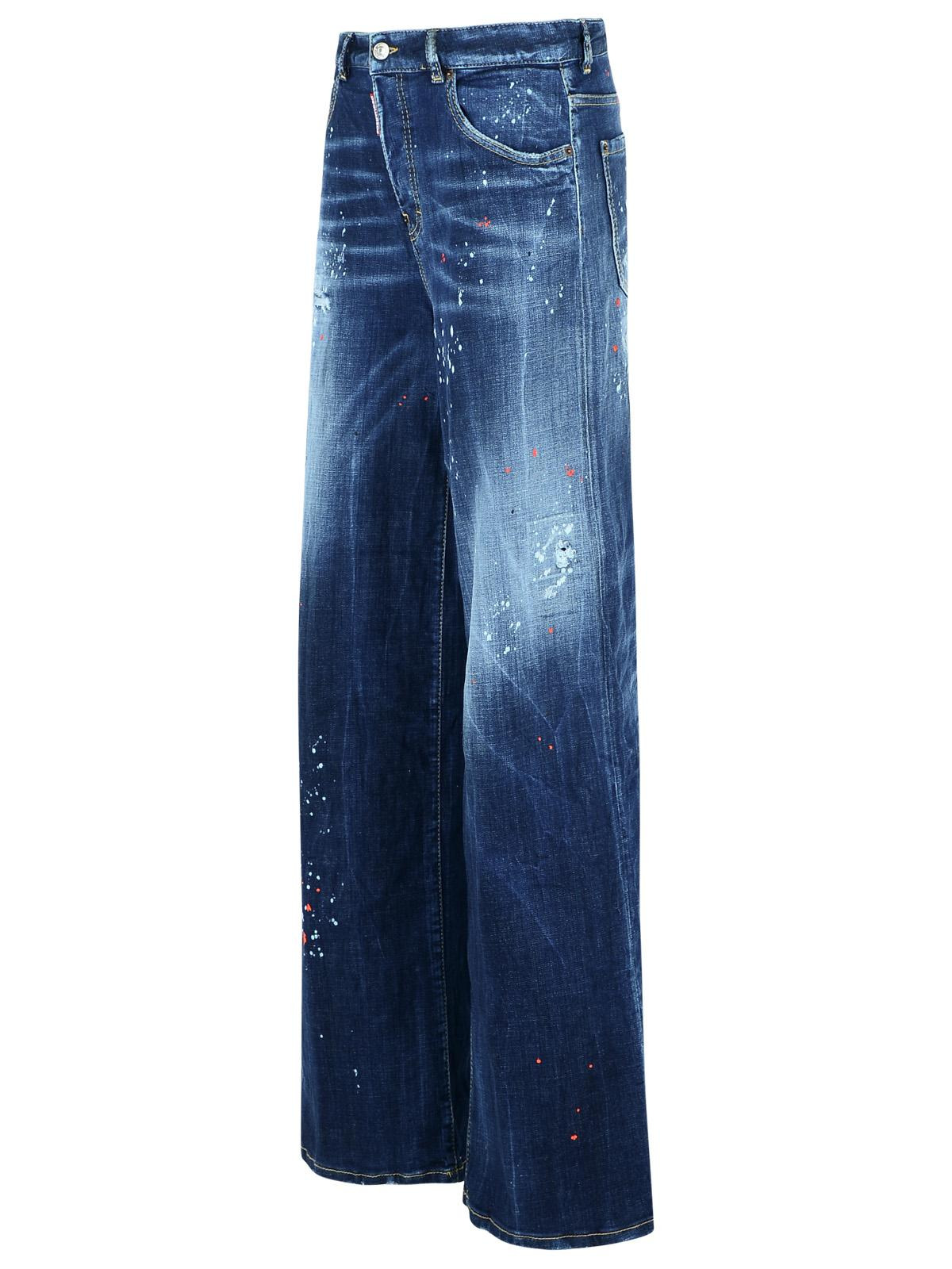 Dsquared2 'Travaller' Blue Denim Jeans Women - 2