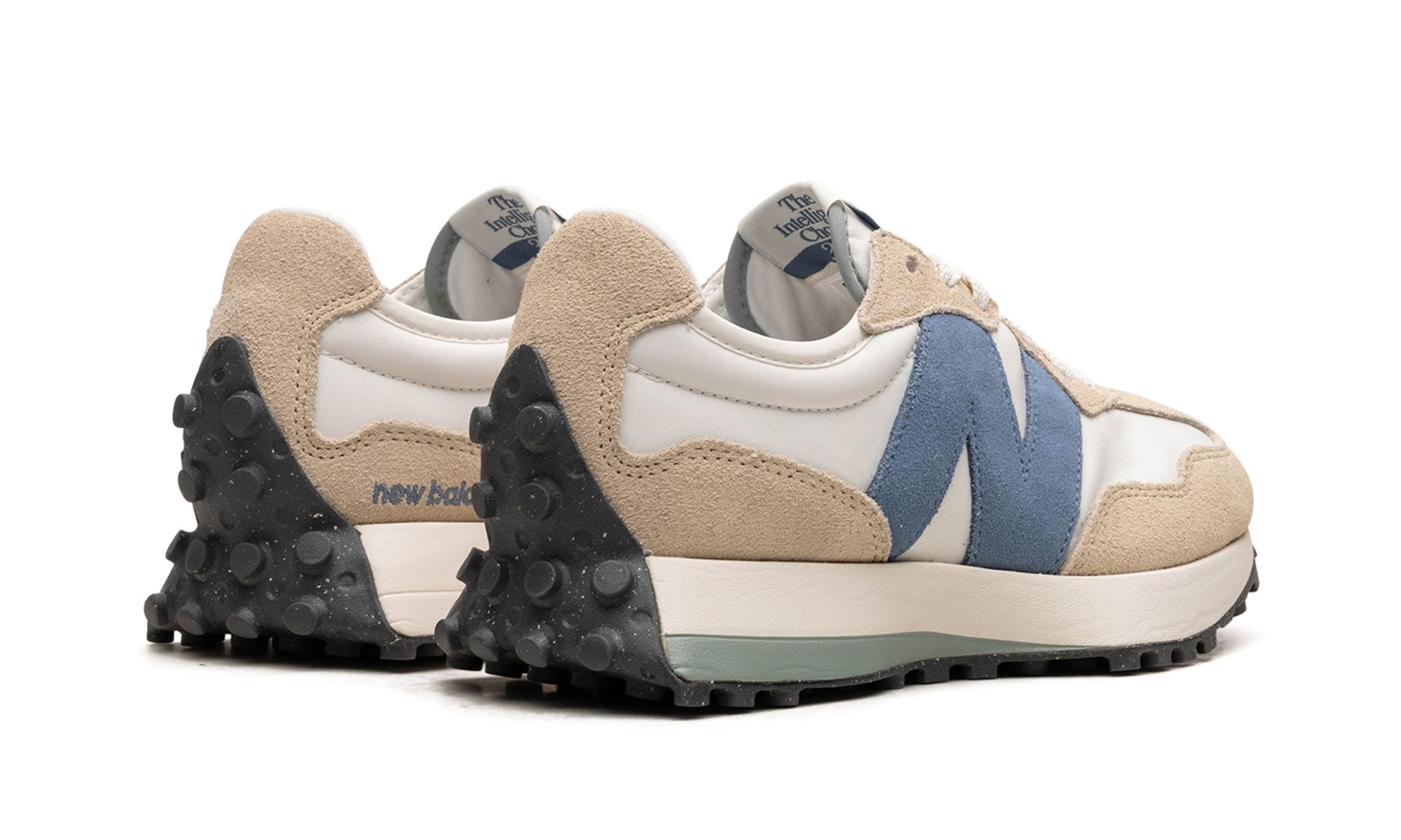 327 Wmns "Sandstone Mercury Blue" - 3