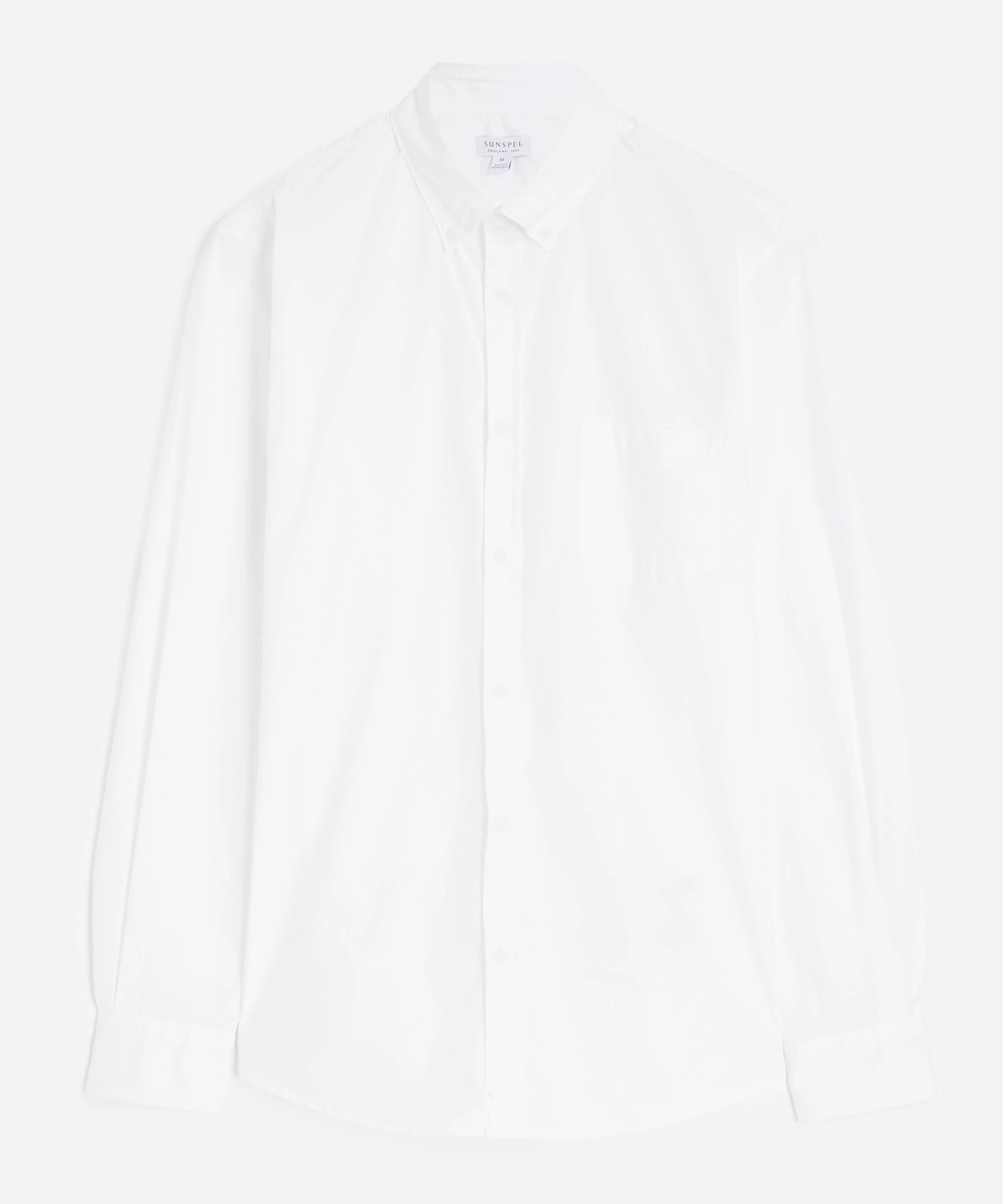 White Button-Down Shirt - 1