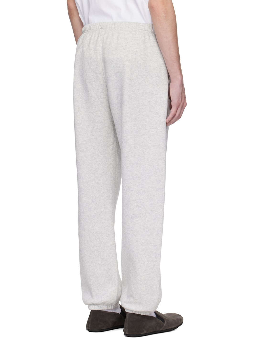 Gray Fleece Lounge Relaxed Sweatpants - 3