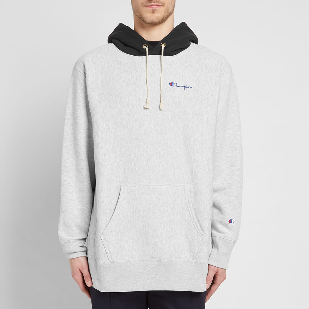 Champion Reverse Weave Colour Block Popover Hoody - 4