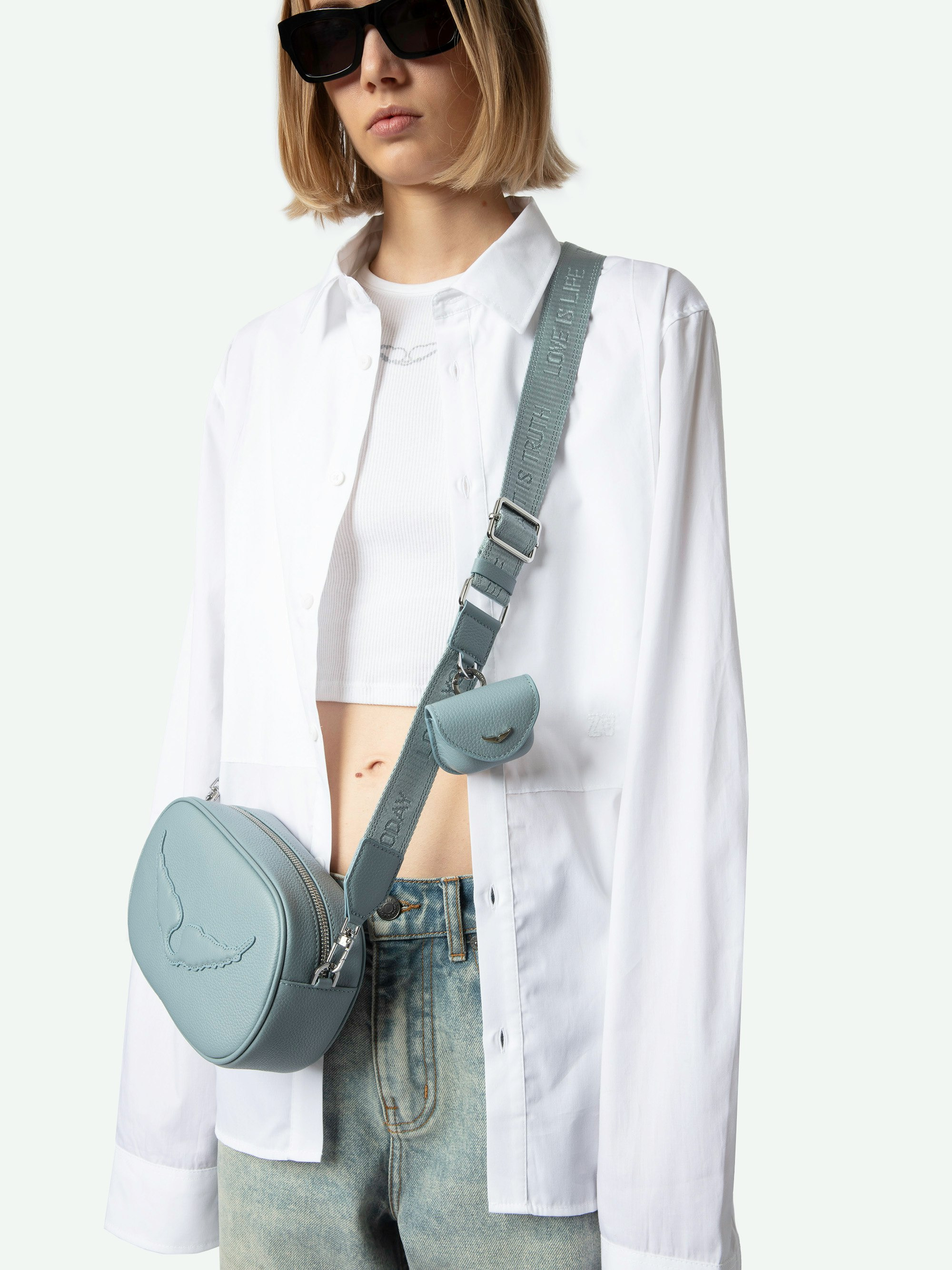 Rock With You Leather Camera Crossbody Bag - 7