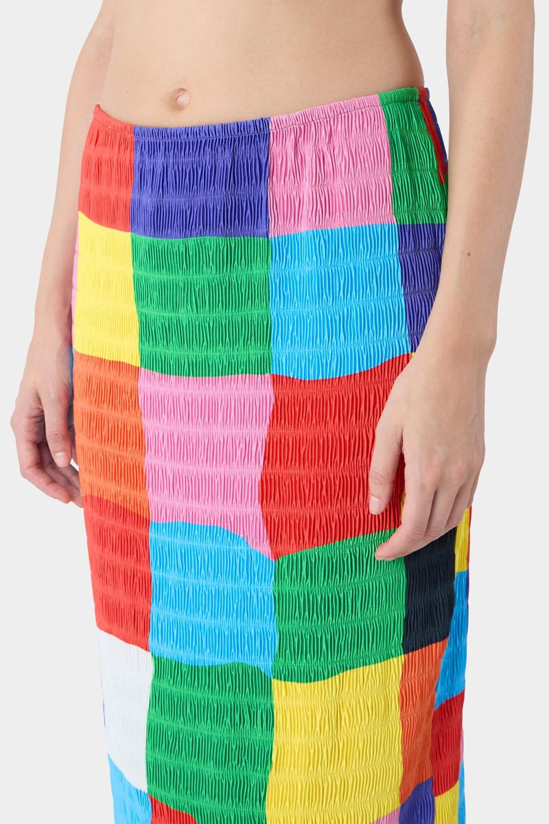 DAMA FRISE' LONG SKIRT / multicolor 4