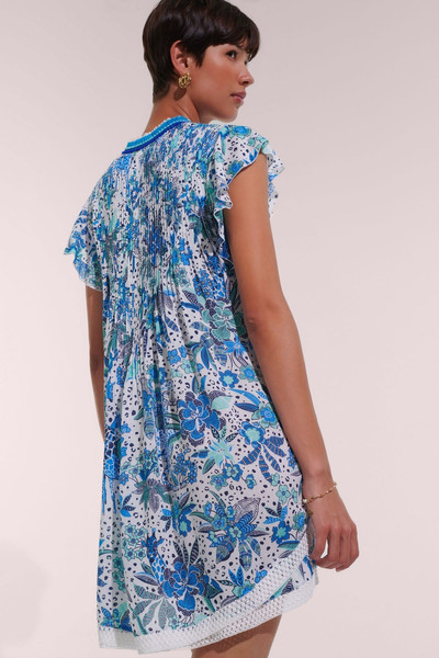 Poupette St Barth Mini Dress Sasha - Blue Savana outlook