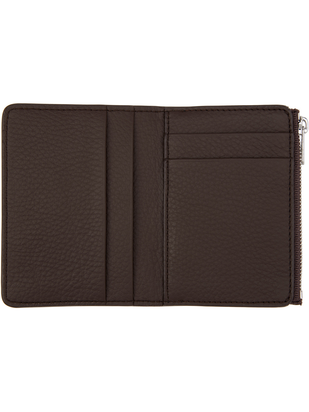 Brown Stefan Zip Card Holder - 3