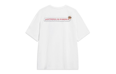 Li-Ning Li-Ning Anything Is Possible Graphic T-shirt 'White' AHST179-5 outlook