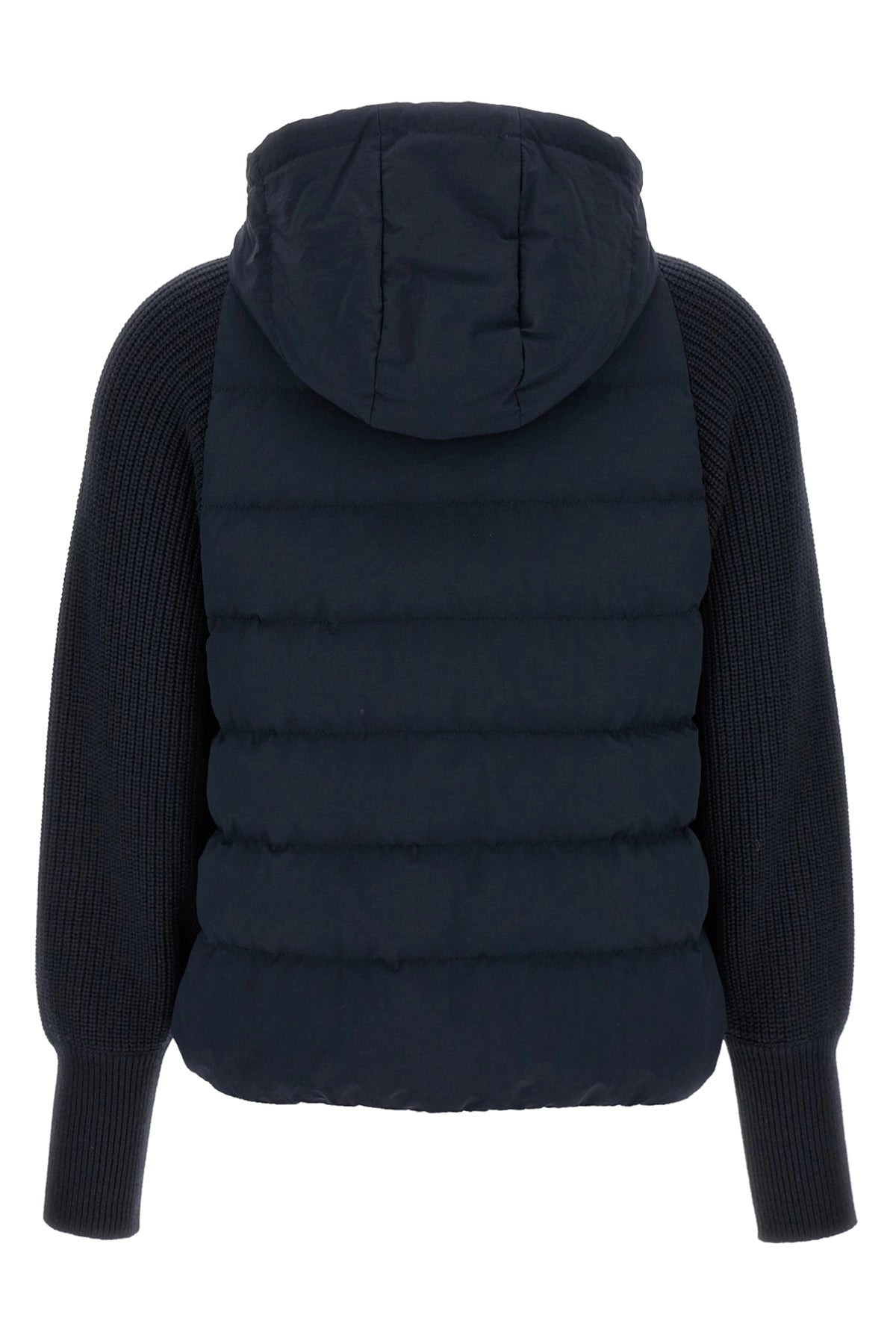Brunello Cucinelli Women Two-Material Puffer Jacket - 2