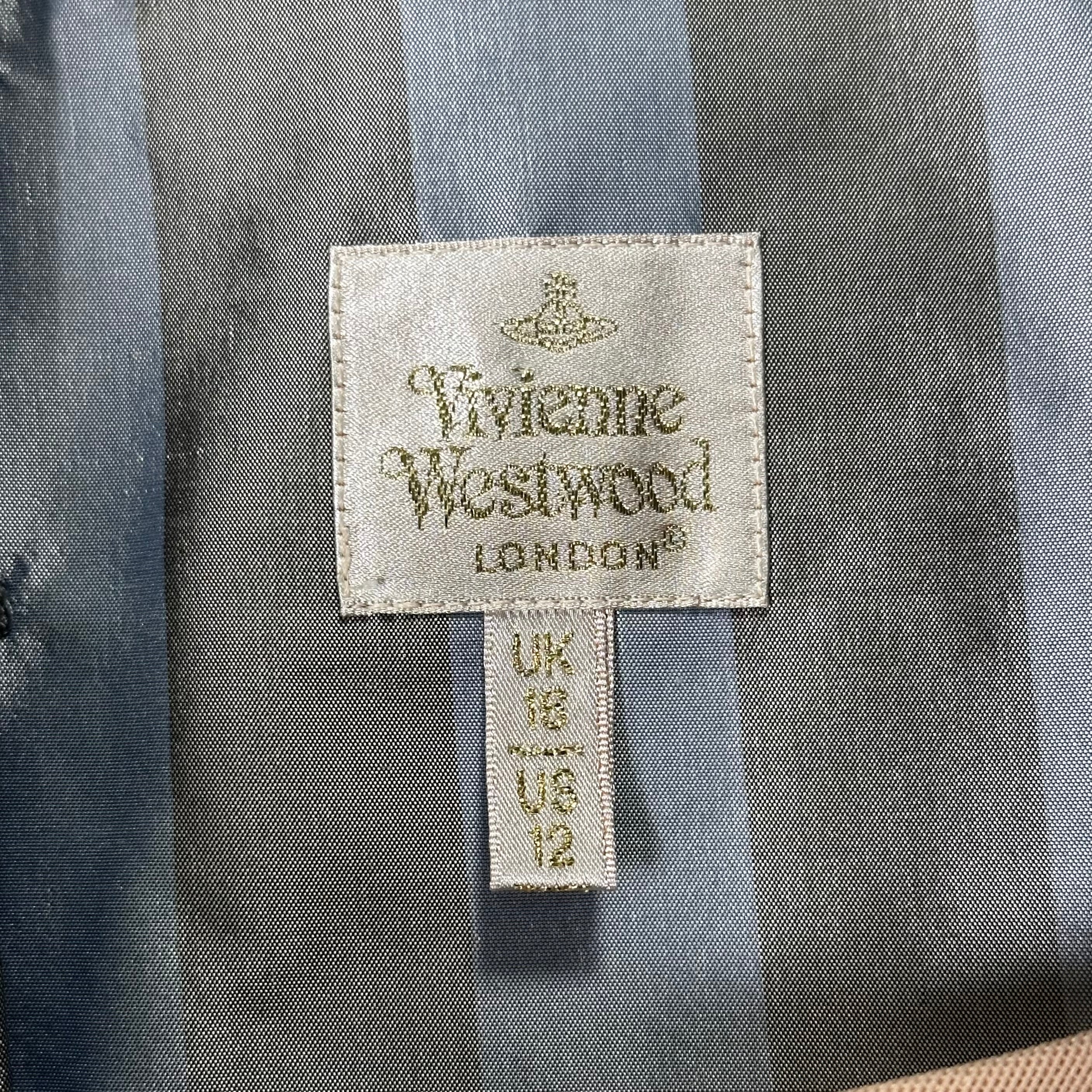 VIVIENNE WESTWOOD Spring Summer 1998 "Tied To The Mast" Striped Silk Corset - 5