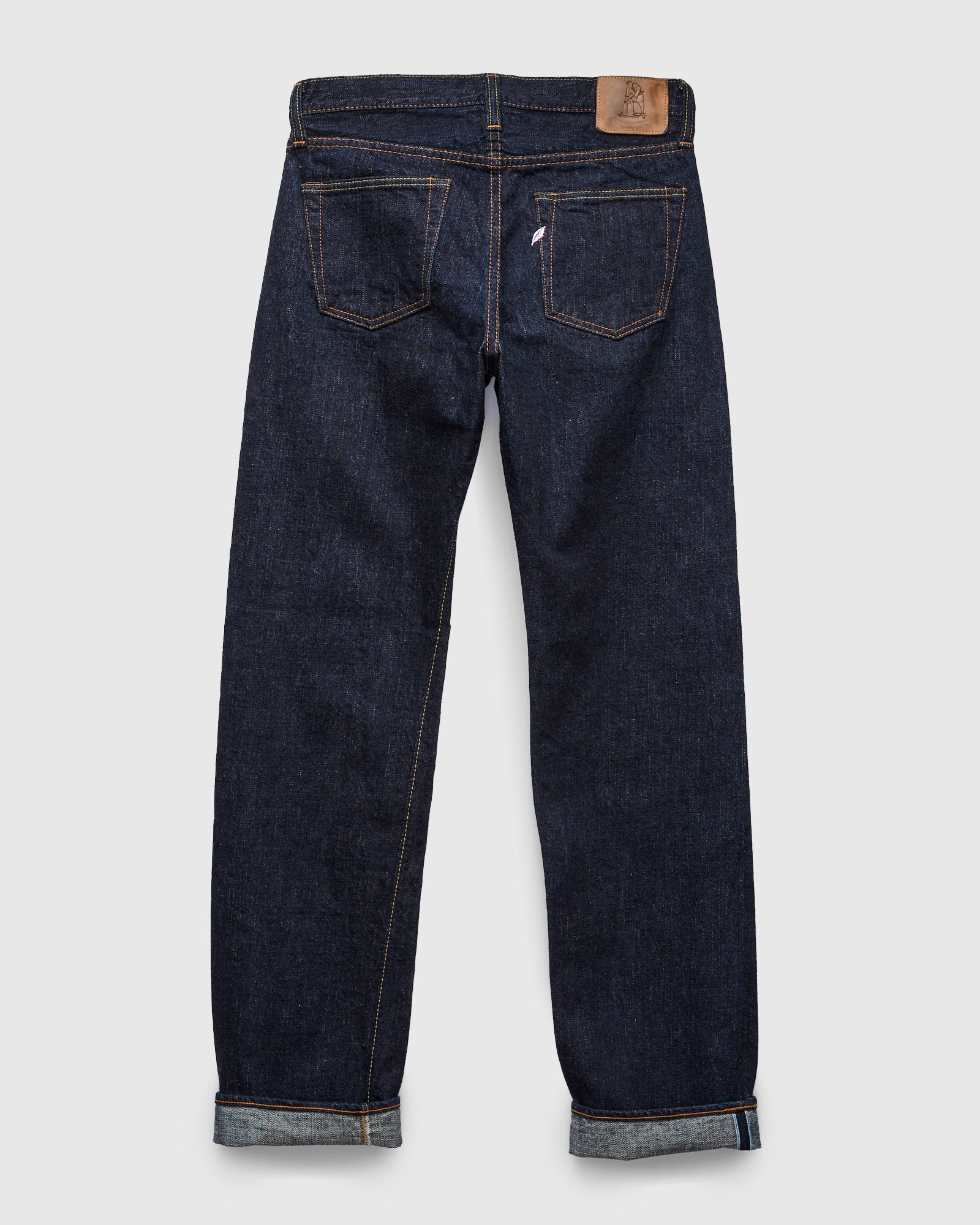 XX-003 14oz Rinsed Selvedge Denim - Regular Straight Fit - 3