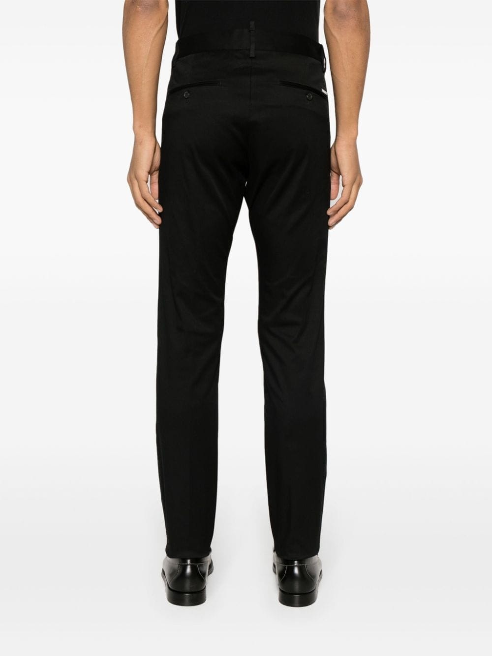 Cool Guy cotton tapered trousers - 4