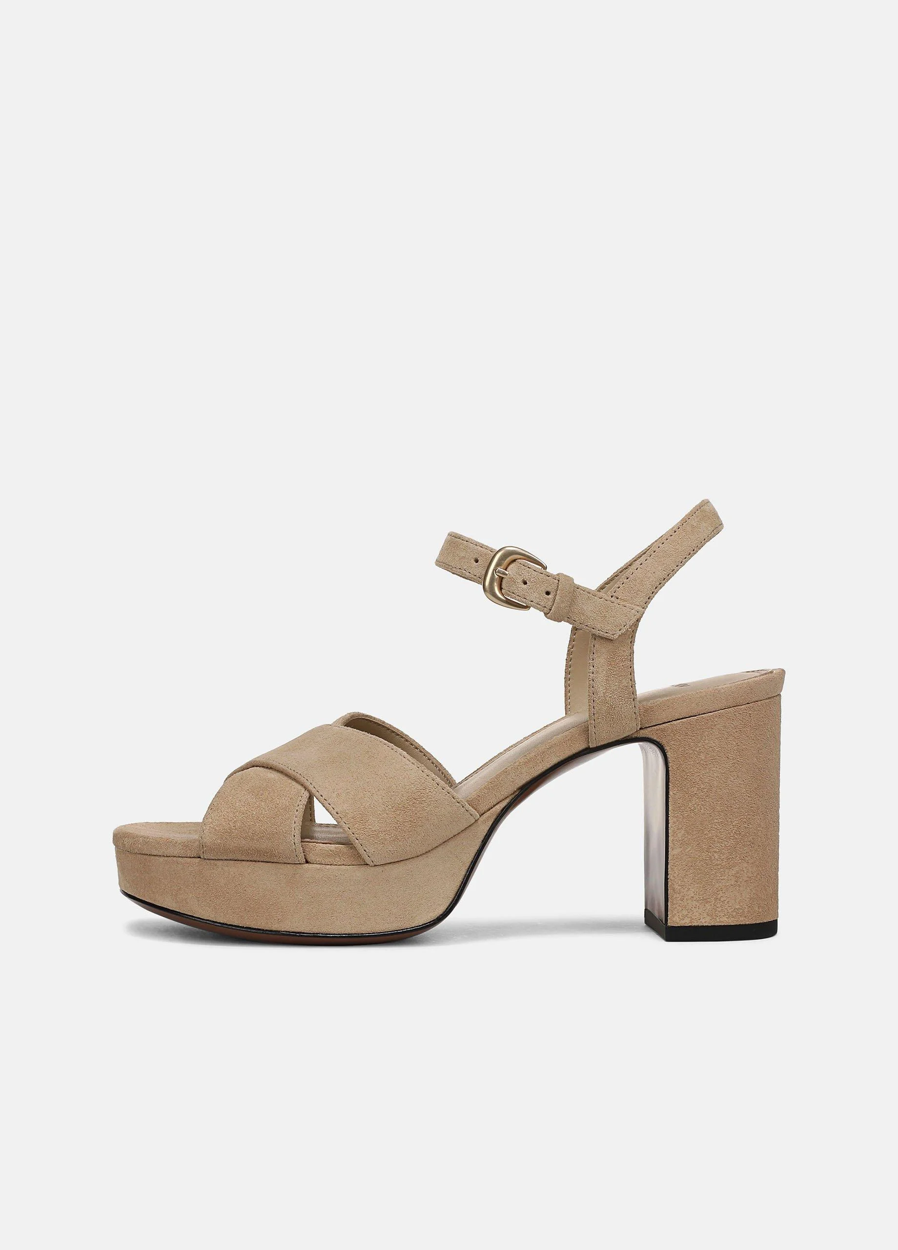 Ericka Suede Platform Sandal - 1