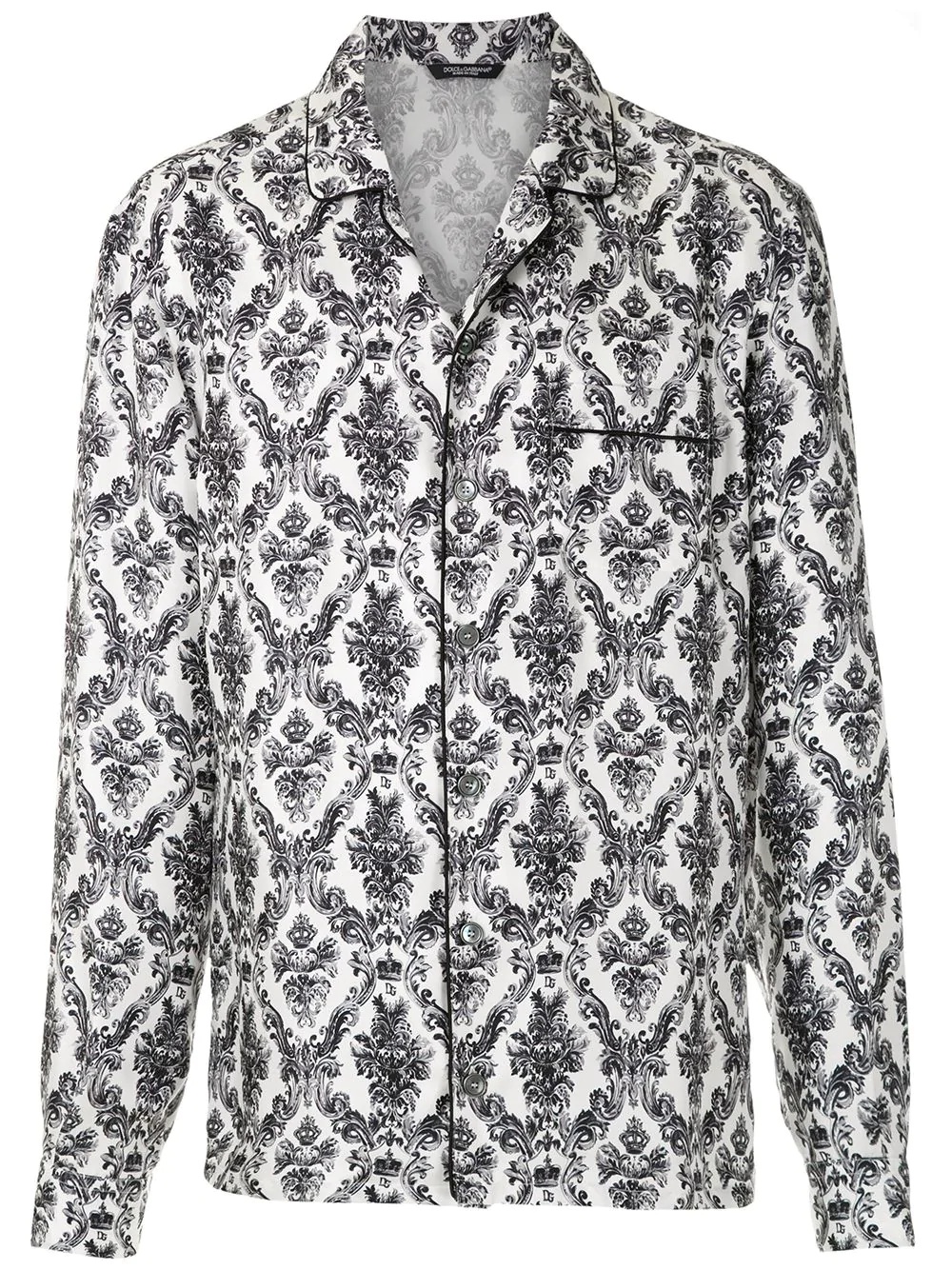 Ornamentale print shirt - 1