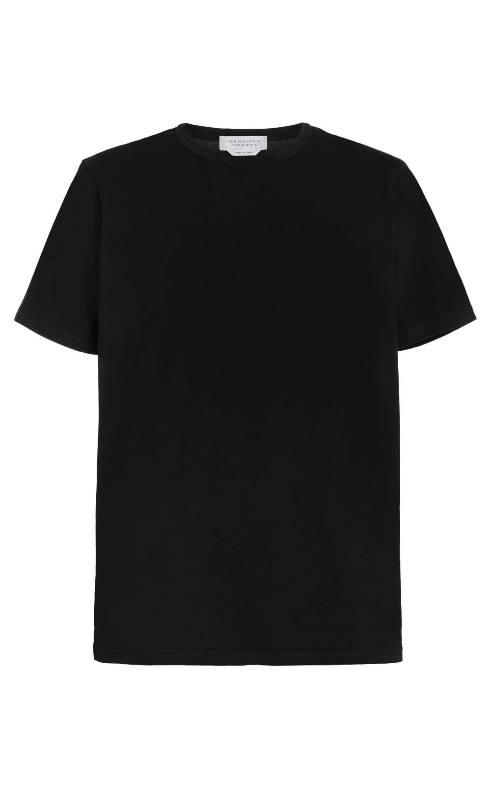 Black Upcycled Cotton의 Bandeira 티셔츠 - 1