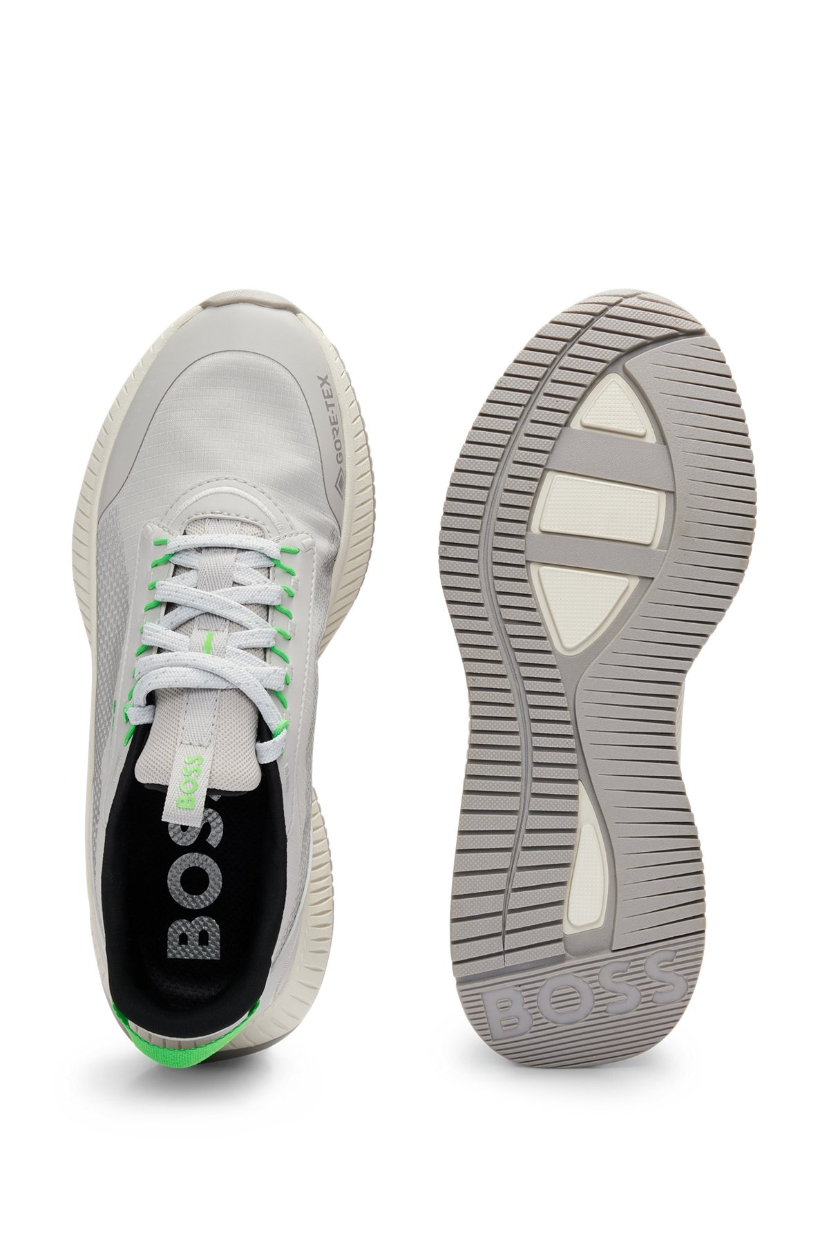 TTNM EVO MIXED-MATERIAL GORE-TEX TRAINERS WITH RIDGED SOLE - 5