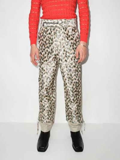 NAMACHEKO Tarkin abstract-print trousers outlook