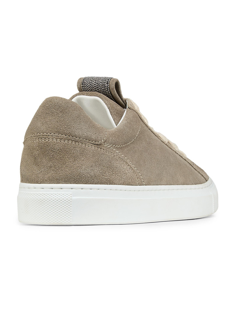 Women's Suede Low-Top Sneakers - Safari 3