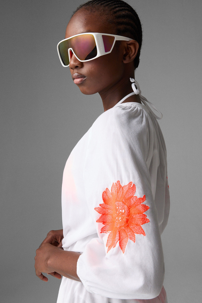 Olivia Tunic beach dress in White 5