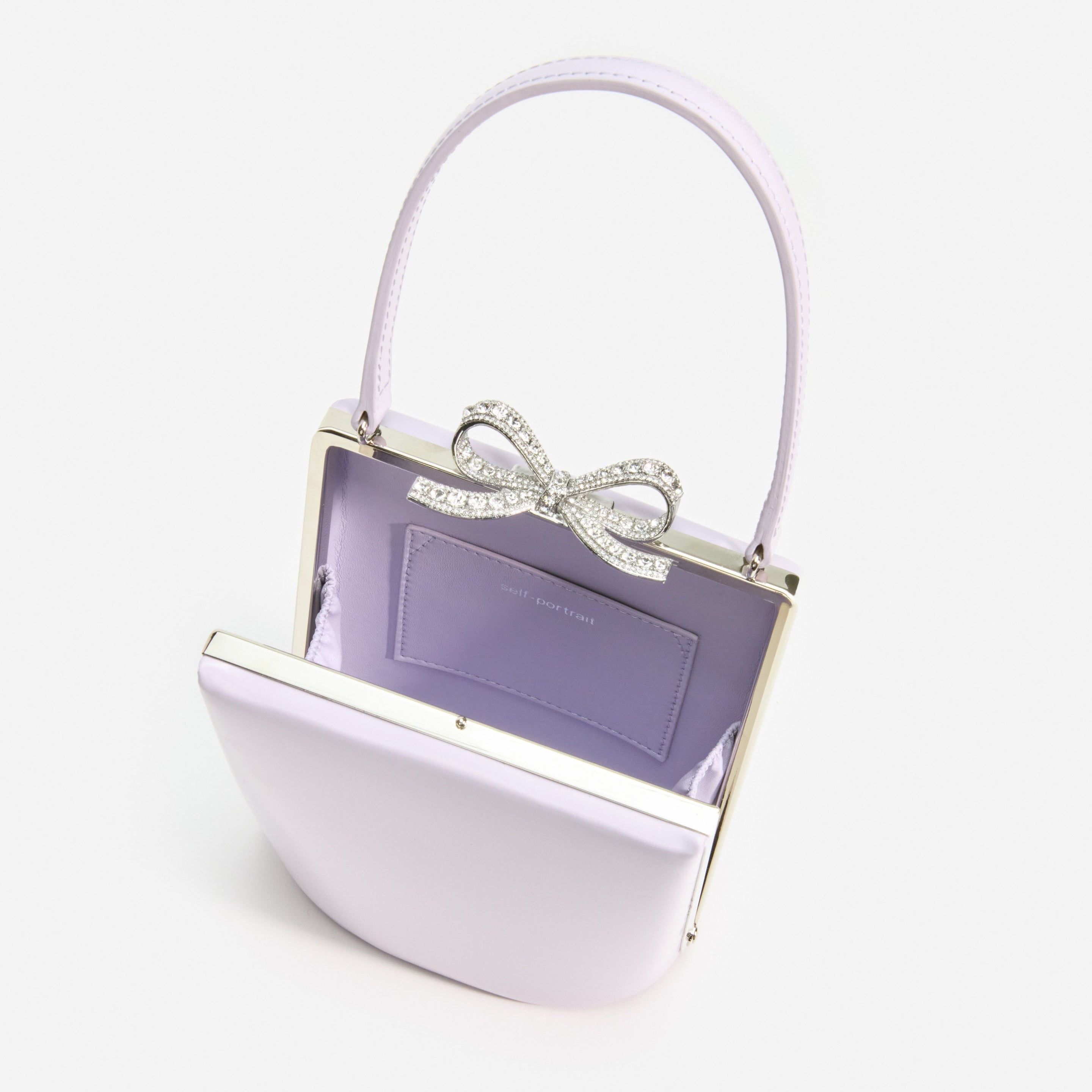 Lilac Leather Bag - 6