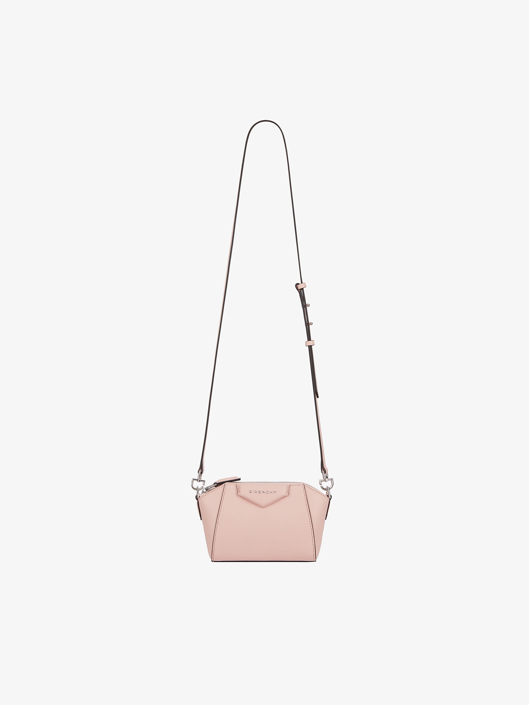 Nano Antigona bag in grained leather - 1