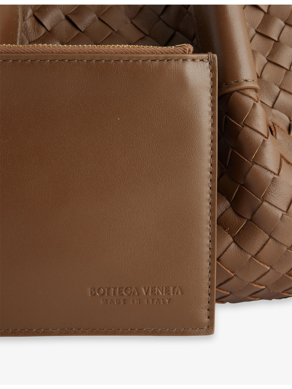 Small Pinoteca Intreacciato Leather Shoulder Bag - 4