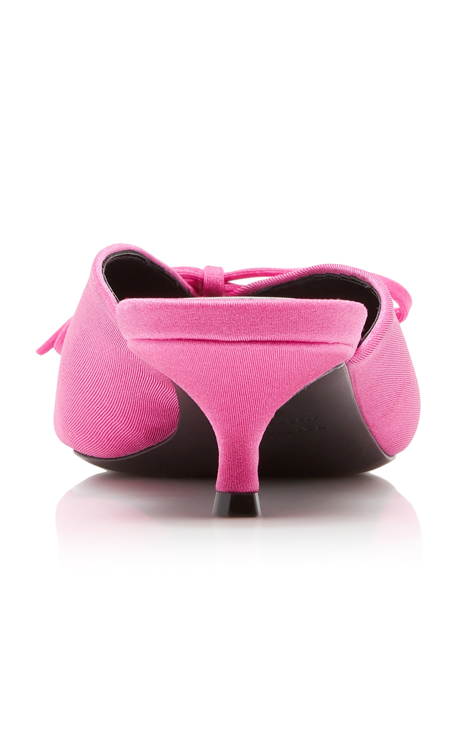 Knife Bow-Detailed Mules pink - 4