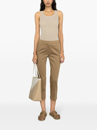 Max Mara mid-rise slim-fit trousers outlook