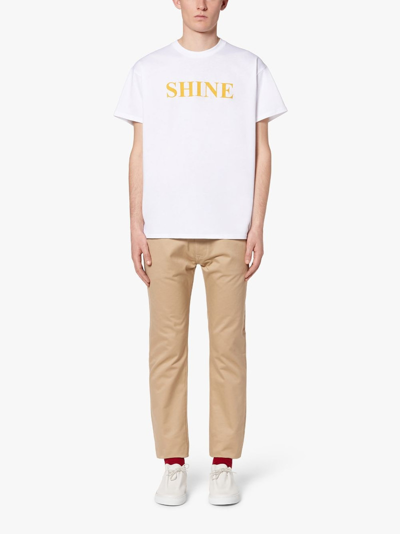 Mackintosh RAIN X SHINE WHITE COTTON T-SHIRT outlook