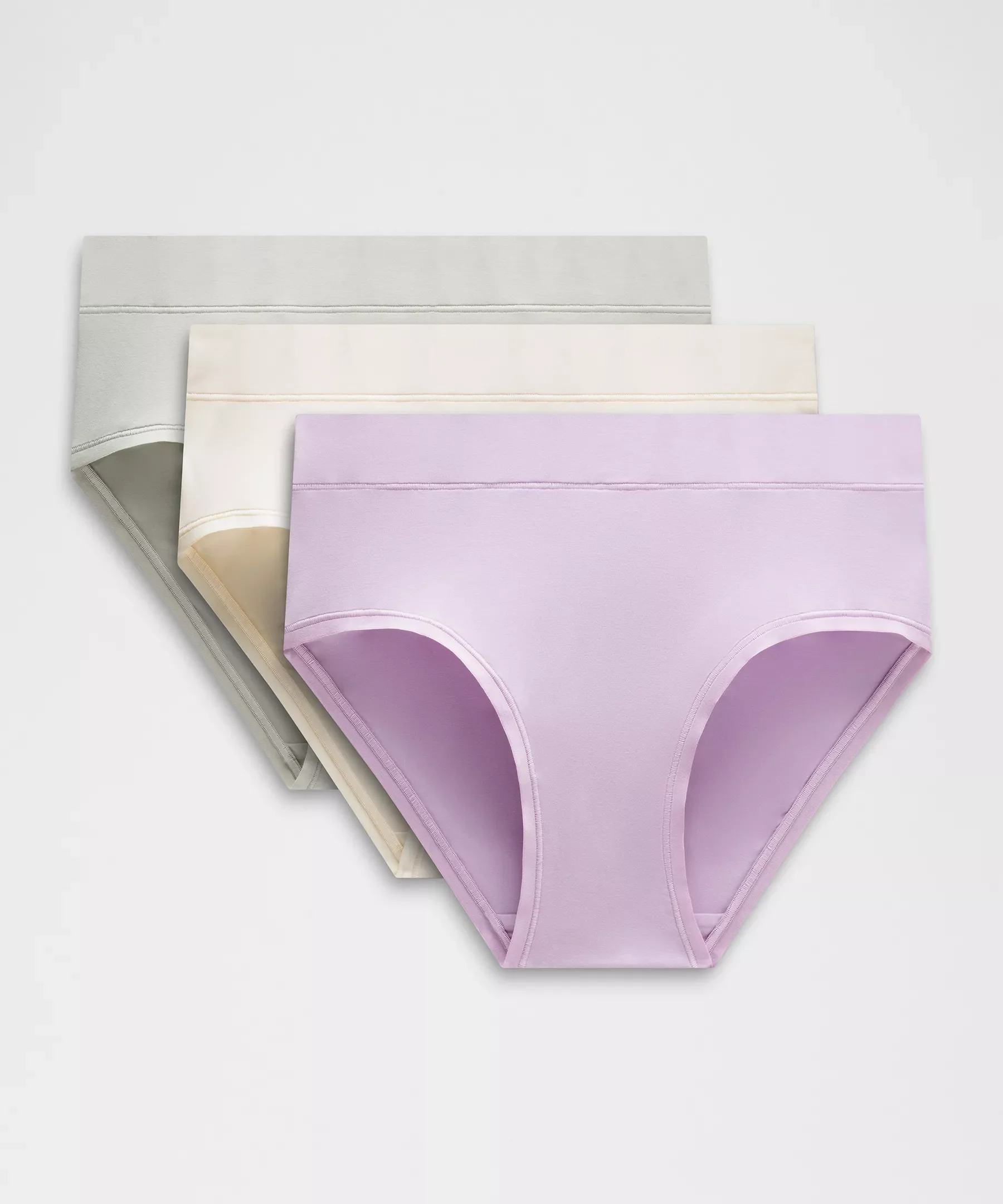 UnderEase High-Rise Bikini Underwear *3 Pack - 1