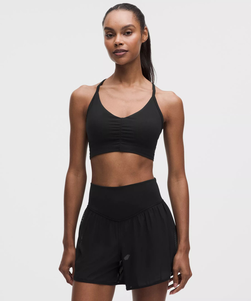 Flow Y Ruched Bra *Light Support, B/C Cup 1