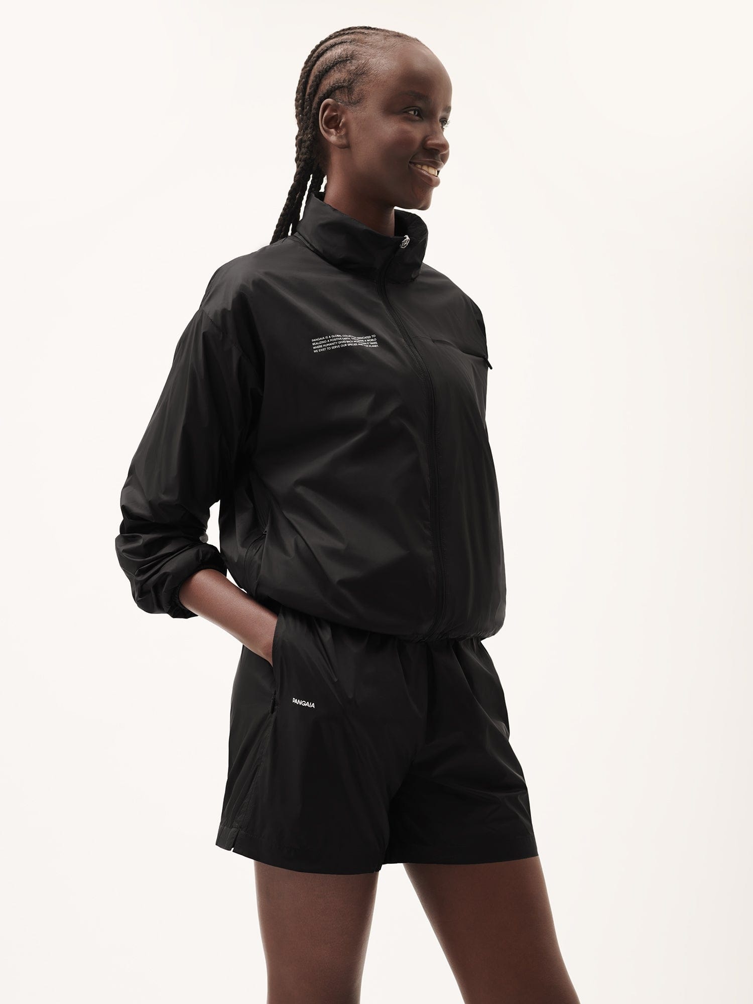 Women's DNA Recycled Nylon Packable Jacket - Black - 5