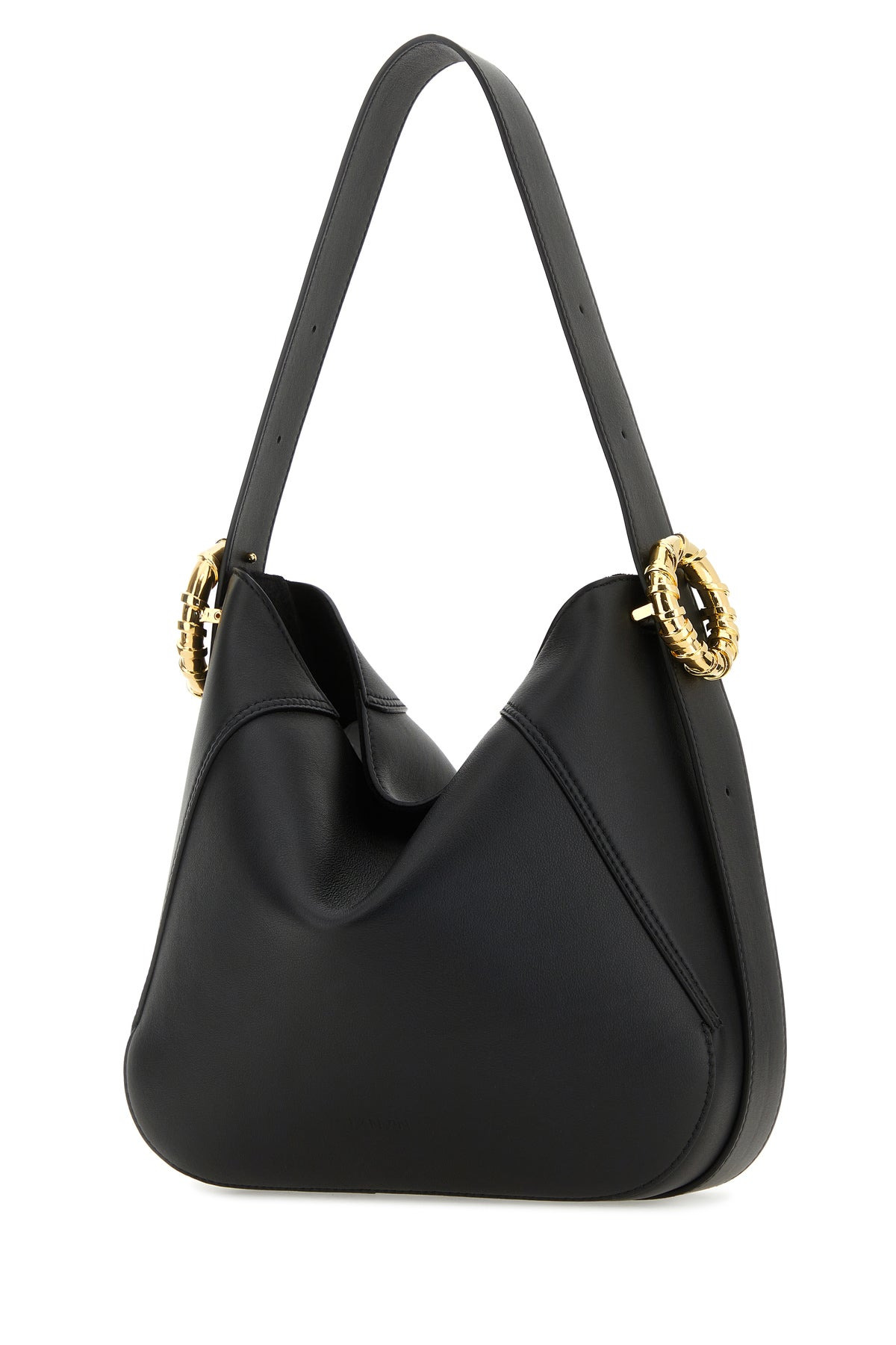 Black leather Melodie shoulder bag - 2
