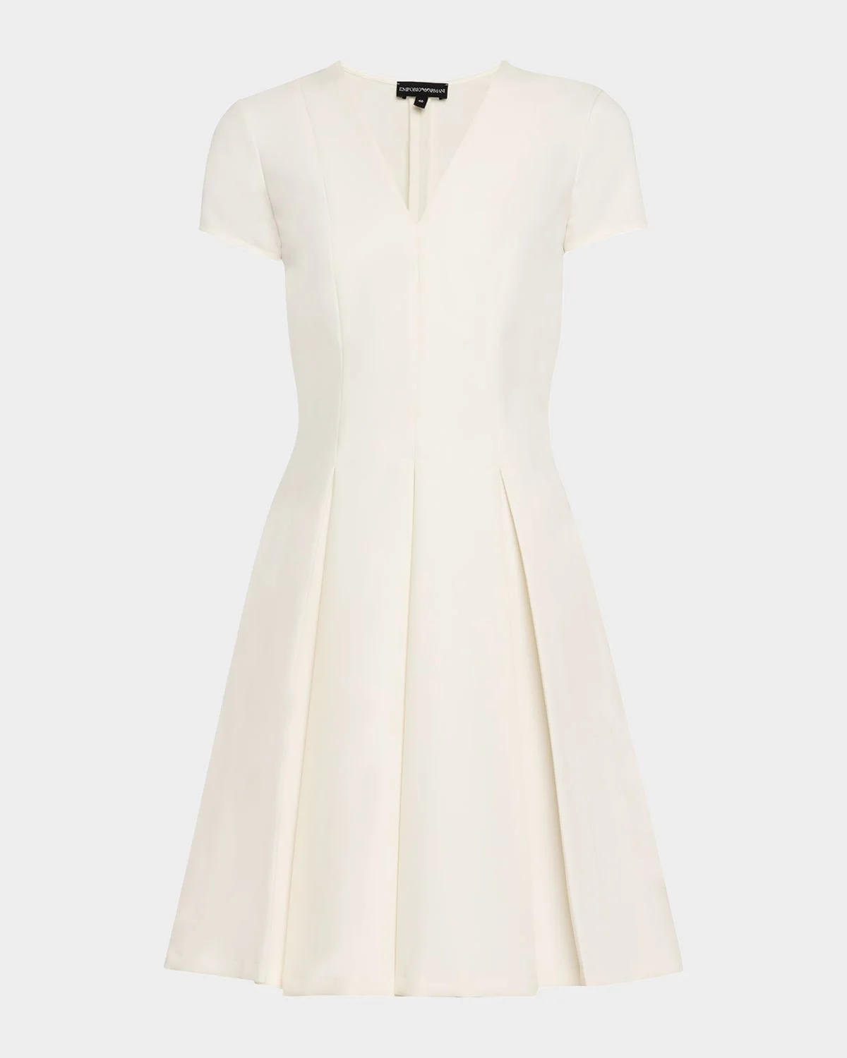 Emma Pleated V-Neck 미니 드레스 - 1