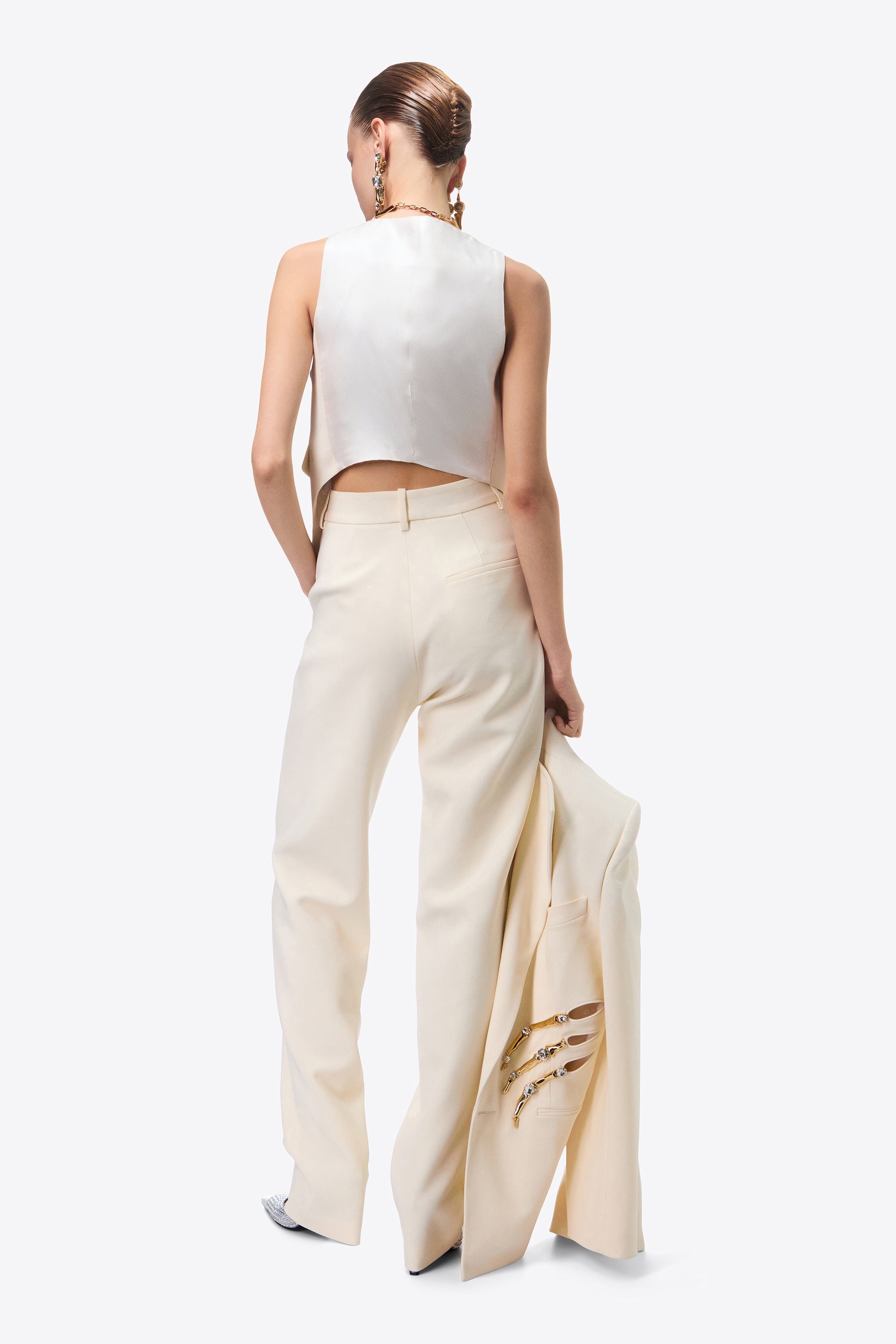 CLAW CUTOUT TROUSER - 5