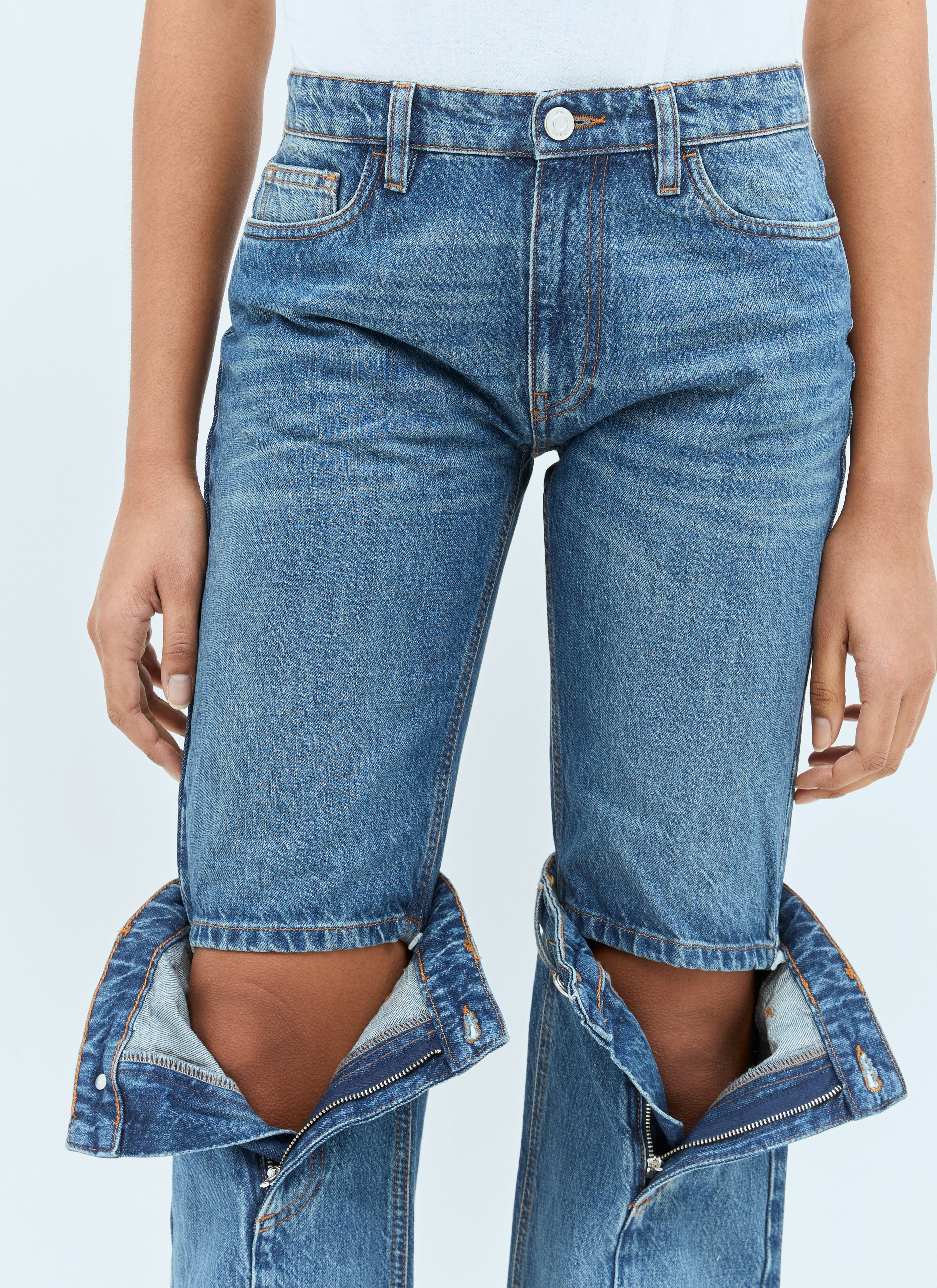 Coperni Women Open-Knee Jeans - 3