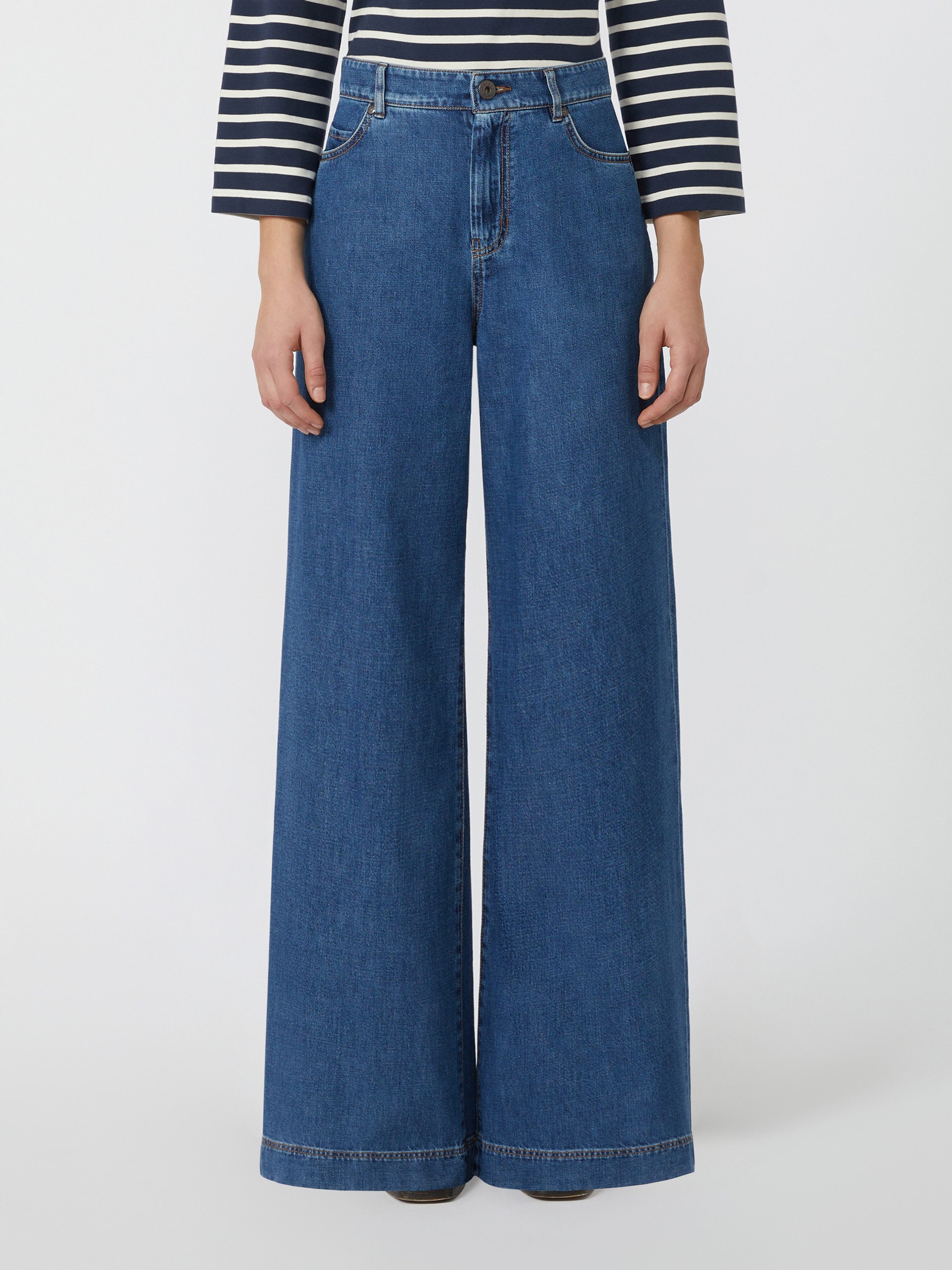 VEGA Wide-leg denim jeans - 3